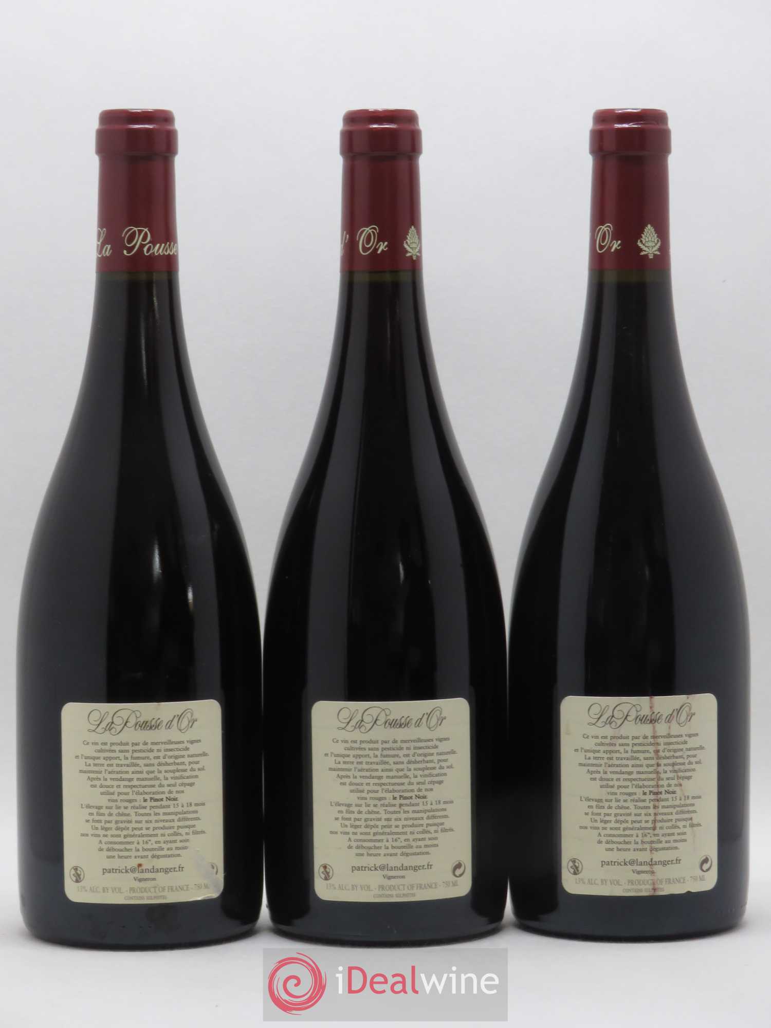 Chambolle-Musigny 1er Cru Les Amoureuses La Pousse d'Or (Domaine de) 2011 - Lot de 3 bouteilles - 1