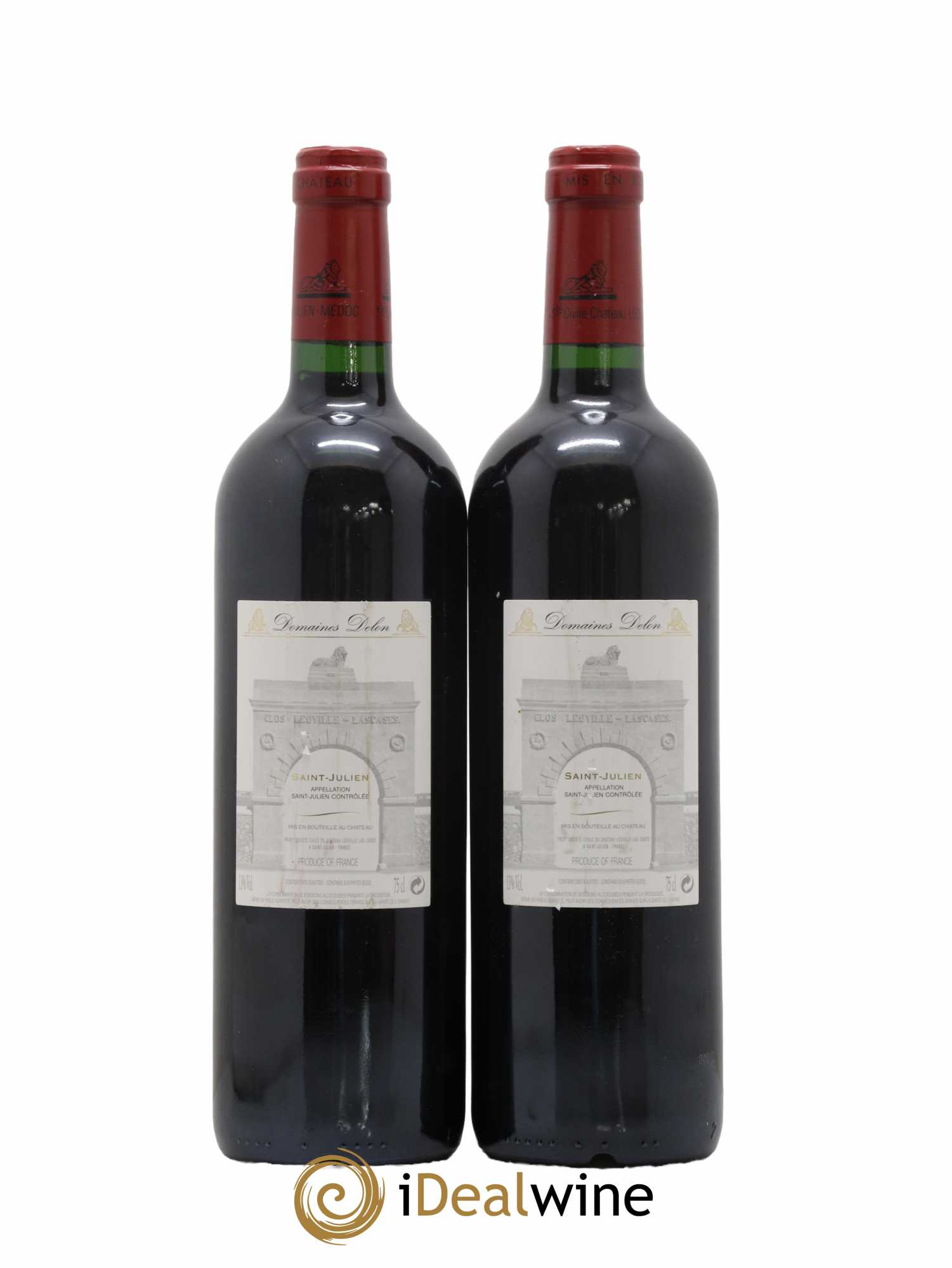 Château Léoville Las Cases 2ème Grand Cru Classé 2004 - Lot de 2 bouteilles - 1