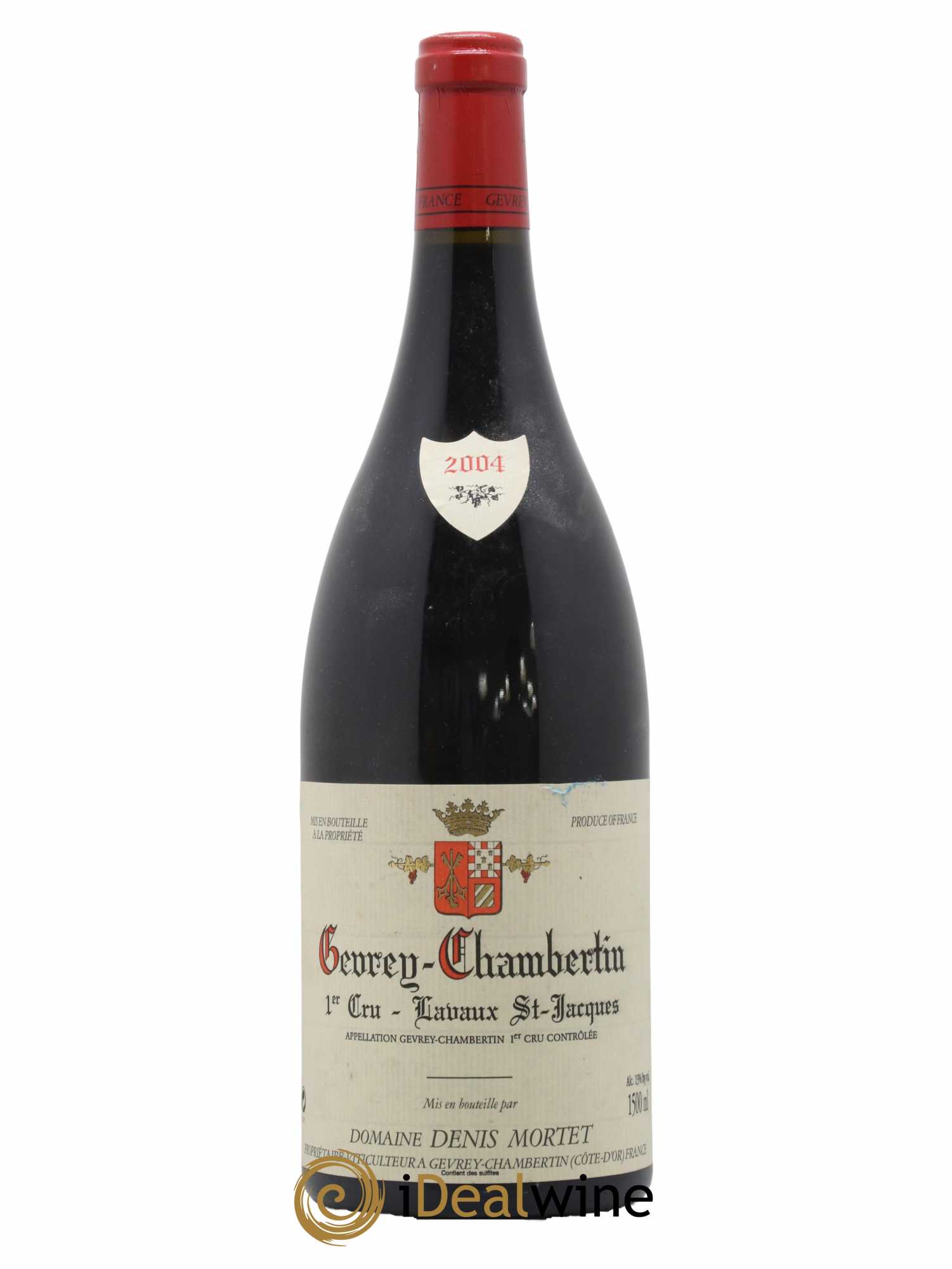 Gevrey-Chambertin 1er Cru Lavaux Saint Jacques Denis Mortet (Domaine) 2004 - Lot de 1 magnum - 0