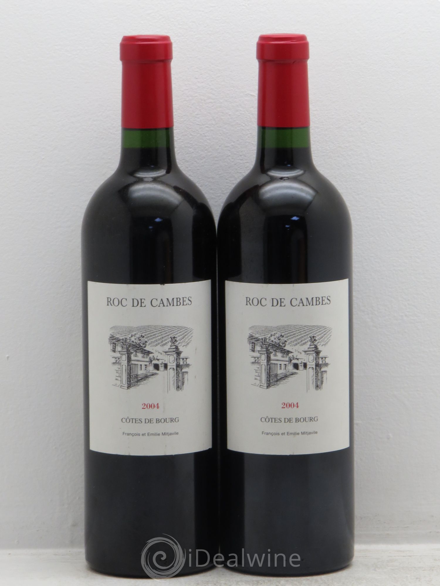 Roc de Cambes 2004 - Lot of 2 bottles - 0