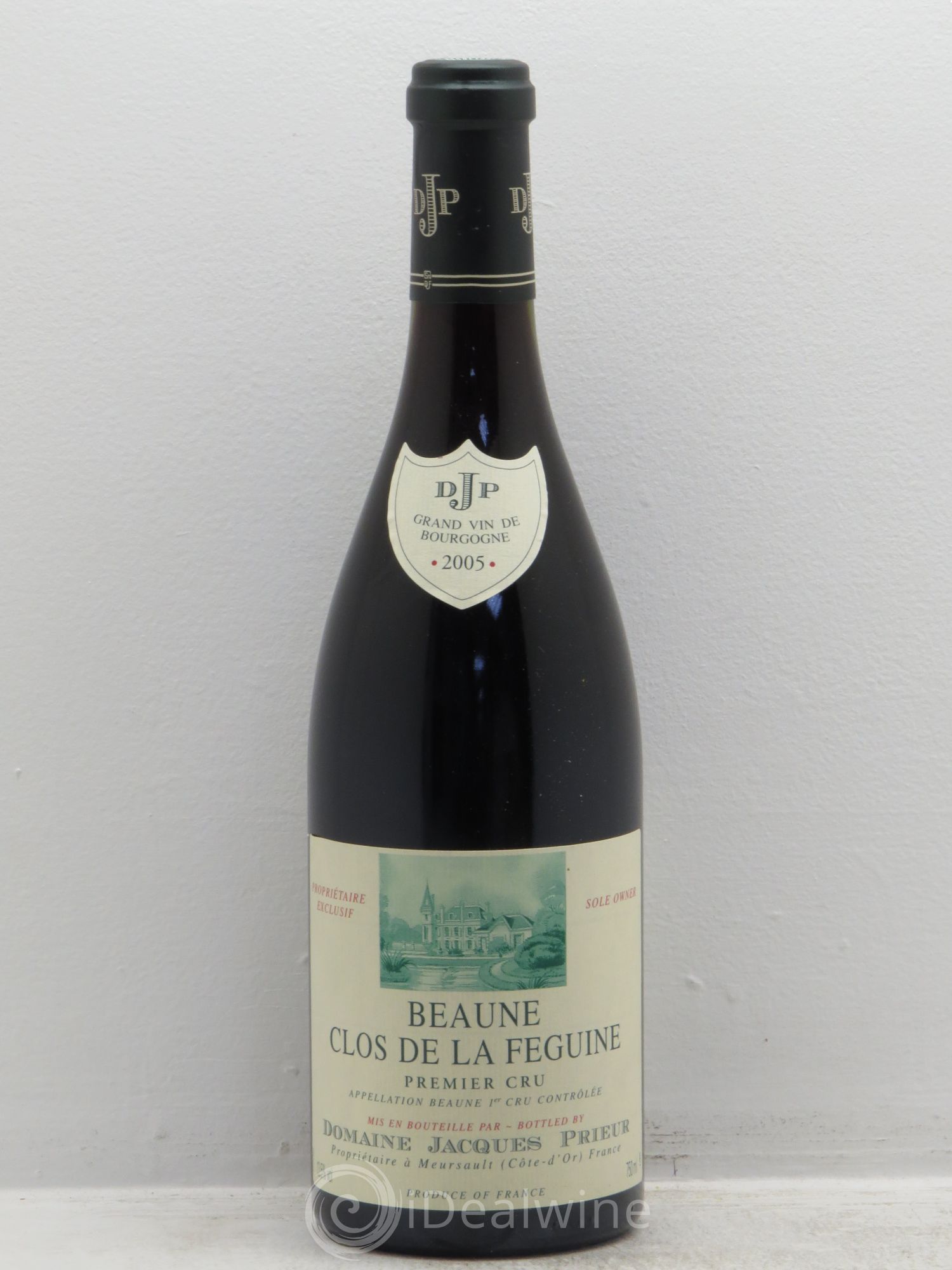 Beaune 1er Cru Clos de la Féguine Jacques Prieur (Domaine) 2005 - Lot de 1 bouteille - 0