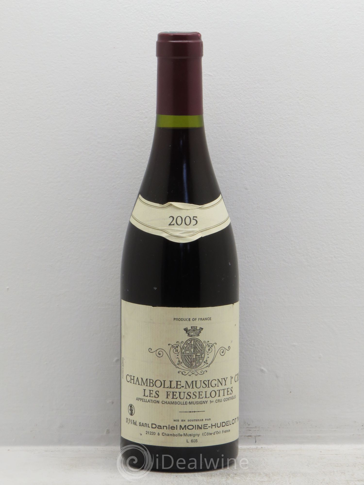 Chambolle-Musigny 1er Cru Les Feusselottes Moine-Hudelot (Domaine) 2005 - Lot de 6 bouteilles - 0