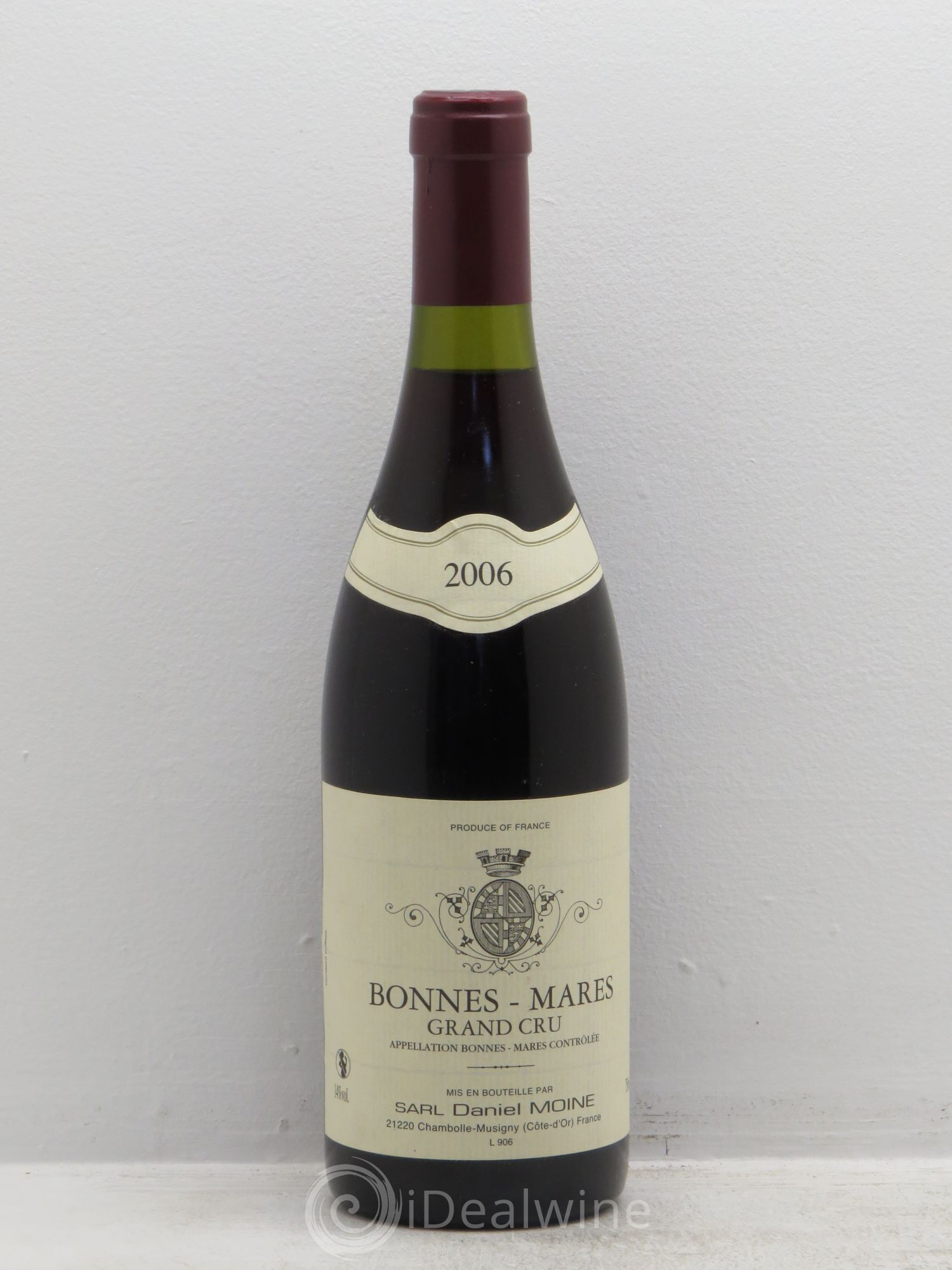 Bonnes-Mares Grand Cru Moine-Hudelot (Domaine) 2006 - Lot de 1 bouteille - 0