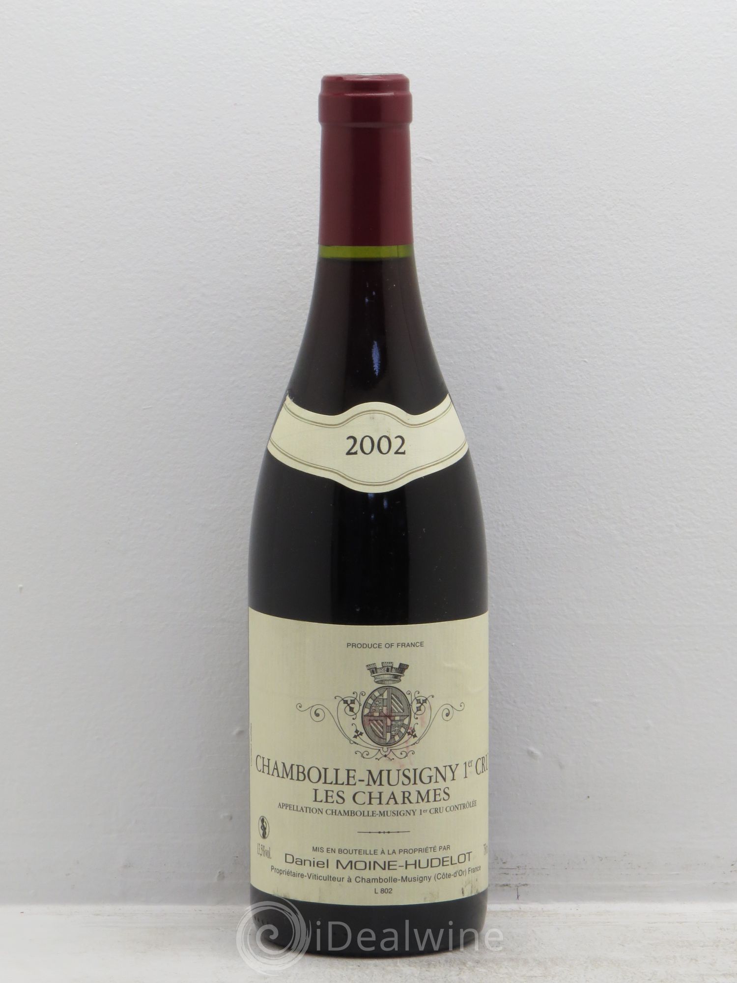 Chambolle-Musigny 1er Cru 2002 - Lot de 1 bouteille - 0