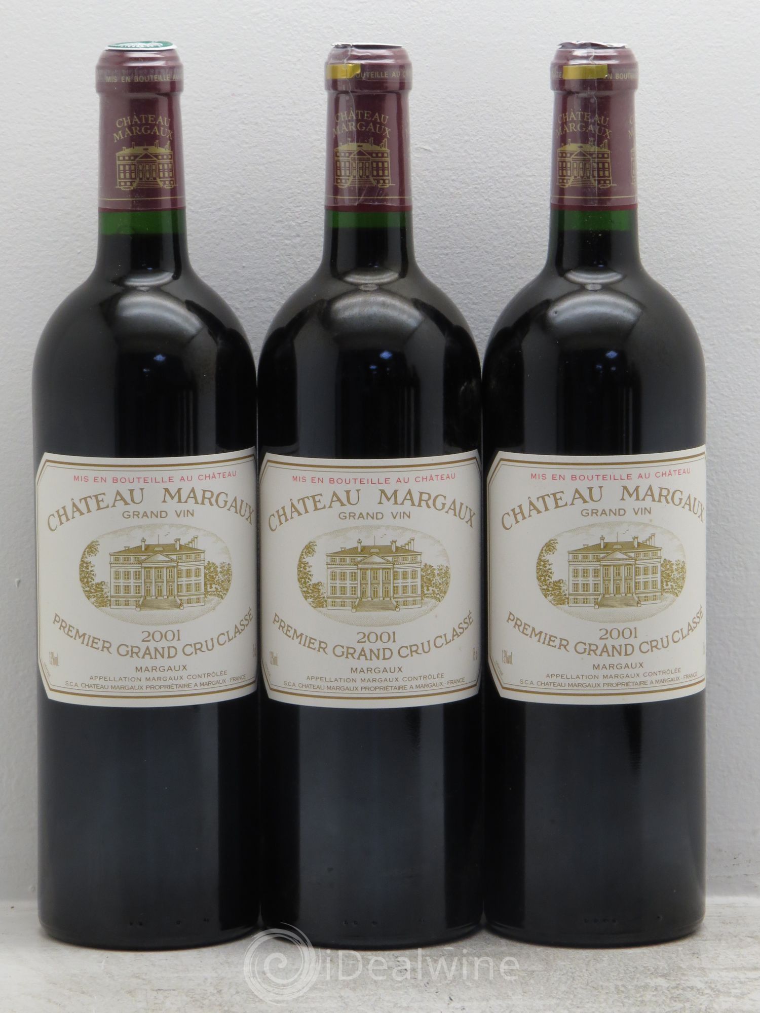 Château Margaux 1er Grand Cru Classé 2001 - Lot de 6 bouteilles - 2