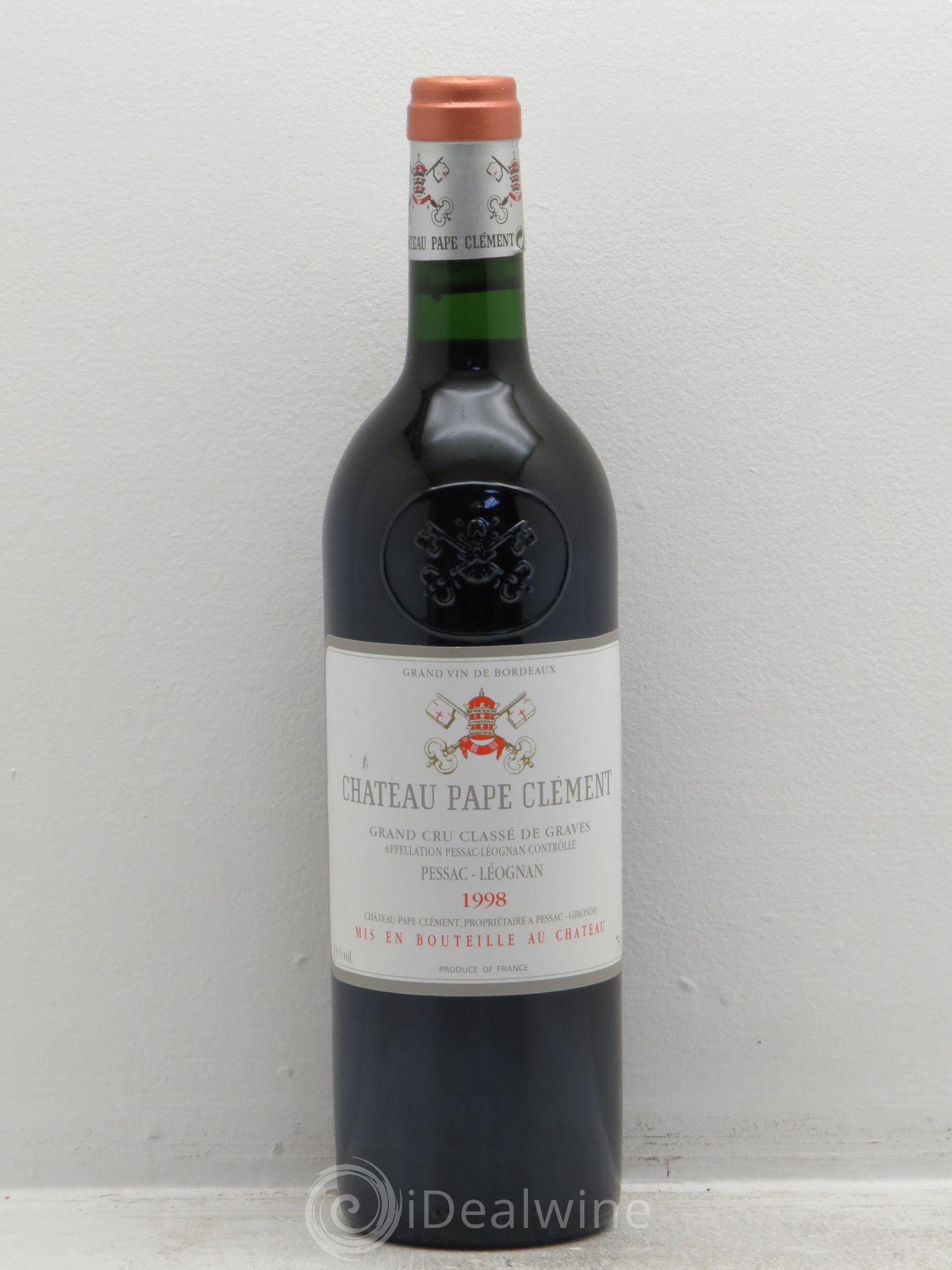 Château Pape Clément Cru Classé de Graves 1998 - Lot de 12 bouteilles - 0