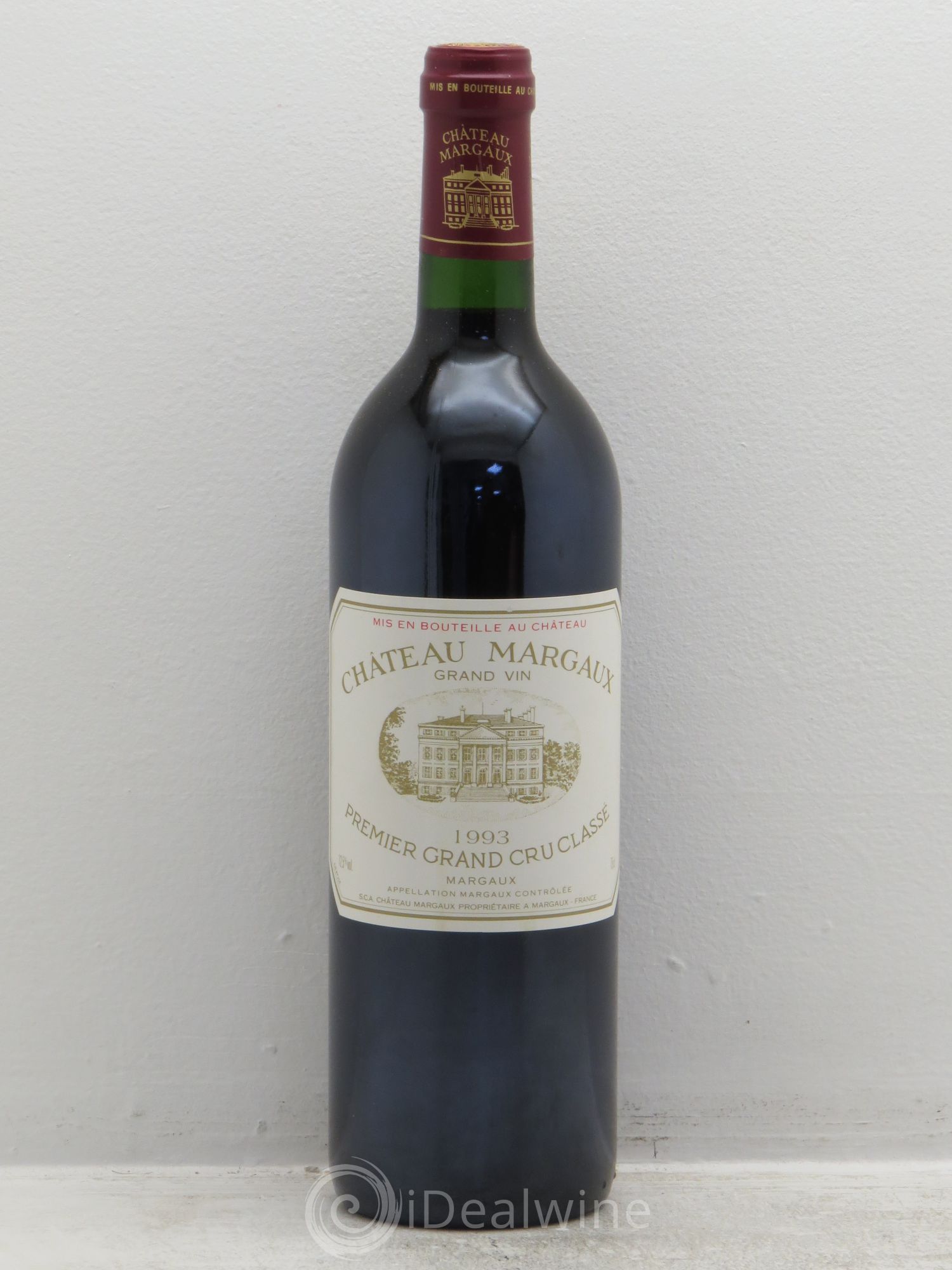 Château Margaux 1er Grand Cru Classé 1993 - Lot de 1 bouteille - 0