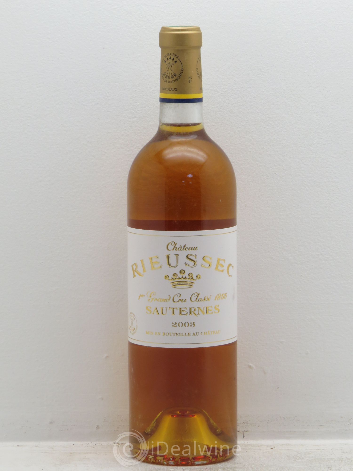 Château Rieussec 1er Grand Cru Classé 2003 - Lotto di 6 bottiglie - 0