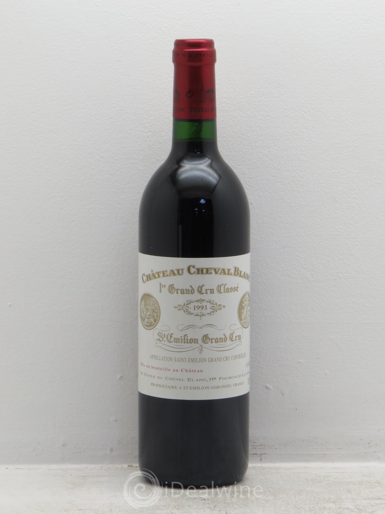 Château Cheval Blanc 1er Grand Cru Classé A 1993 - Lot de 1 bouteille - 0