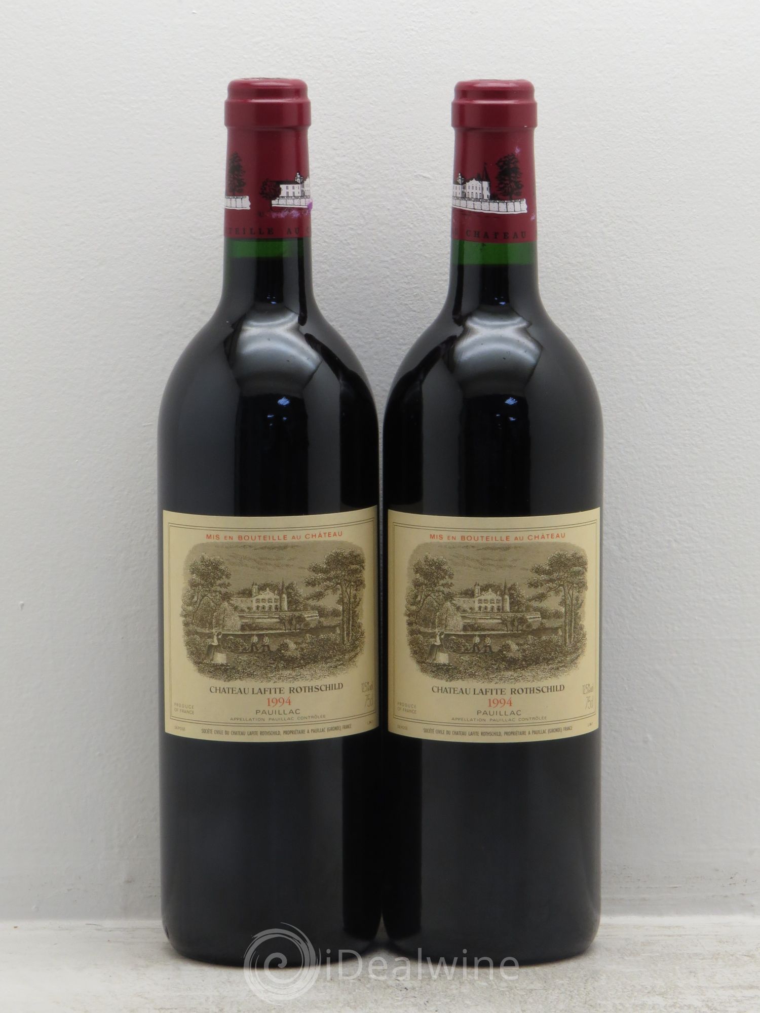 Château Lafite Rothschild 1er Grand Cru Classé 1994 - Lot de 2 bouteilles - 0