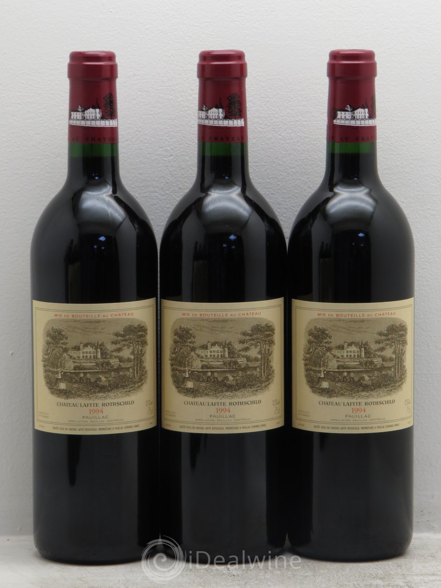 Château Lafite Rothschild 1er Grand Cru Classé 1994 - Lot de 6 bouteilles - 1