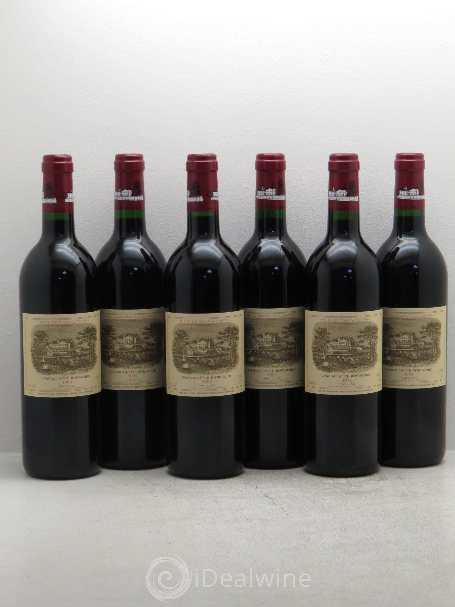 Château Lafite Rothschild 1er Grand Cru Classé 1994 - Lot de 6 bouteilles - 0