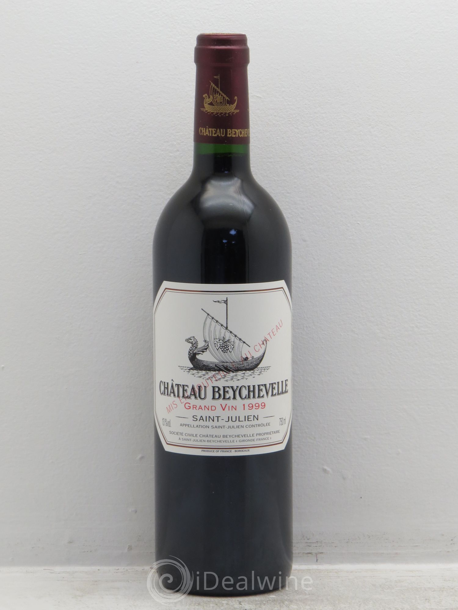 Château Beychevelle 4ème Grand Cru Classé 1999 - Lot de 12 bouteilles - 0