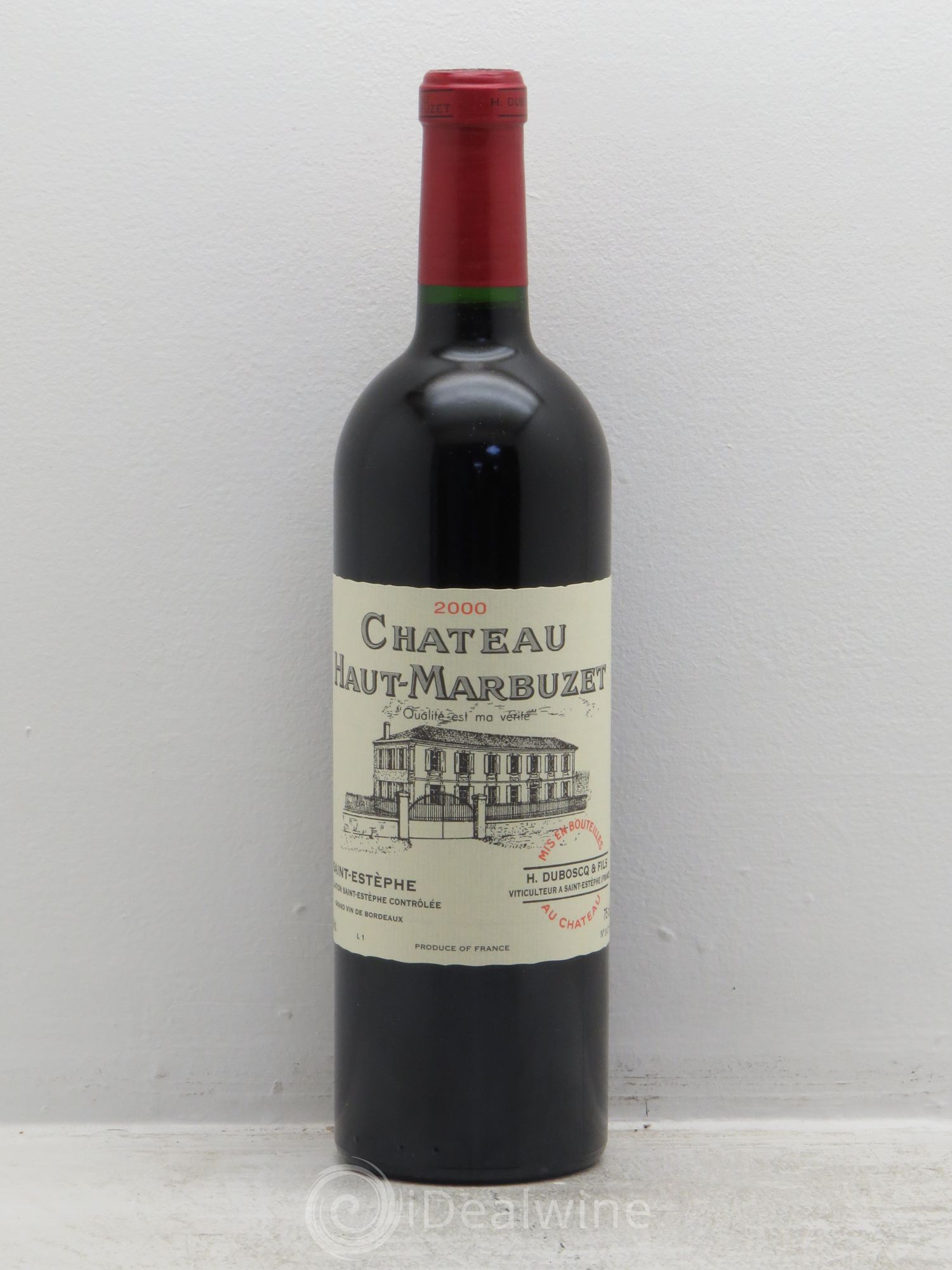 Château Haut Marbuzet 2000 - Lot de 12 bouteilles - 0