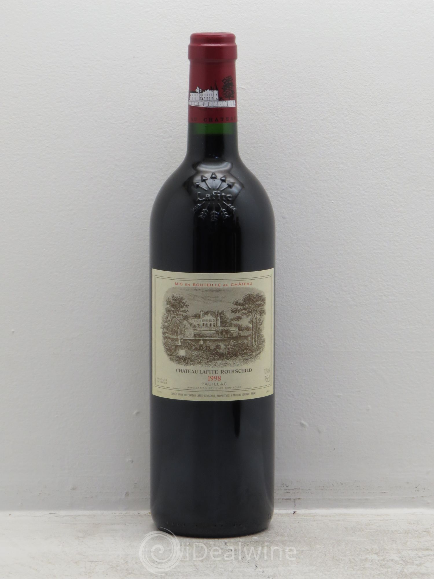 Château Lafite Rothschild 1er Grand Cru Classé 1998 - Lot de 1 bouteille - 0