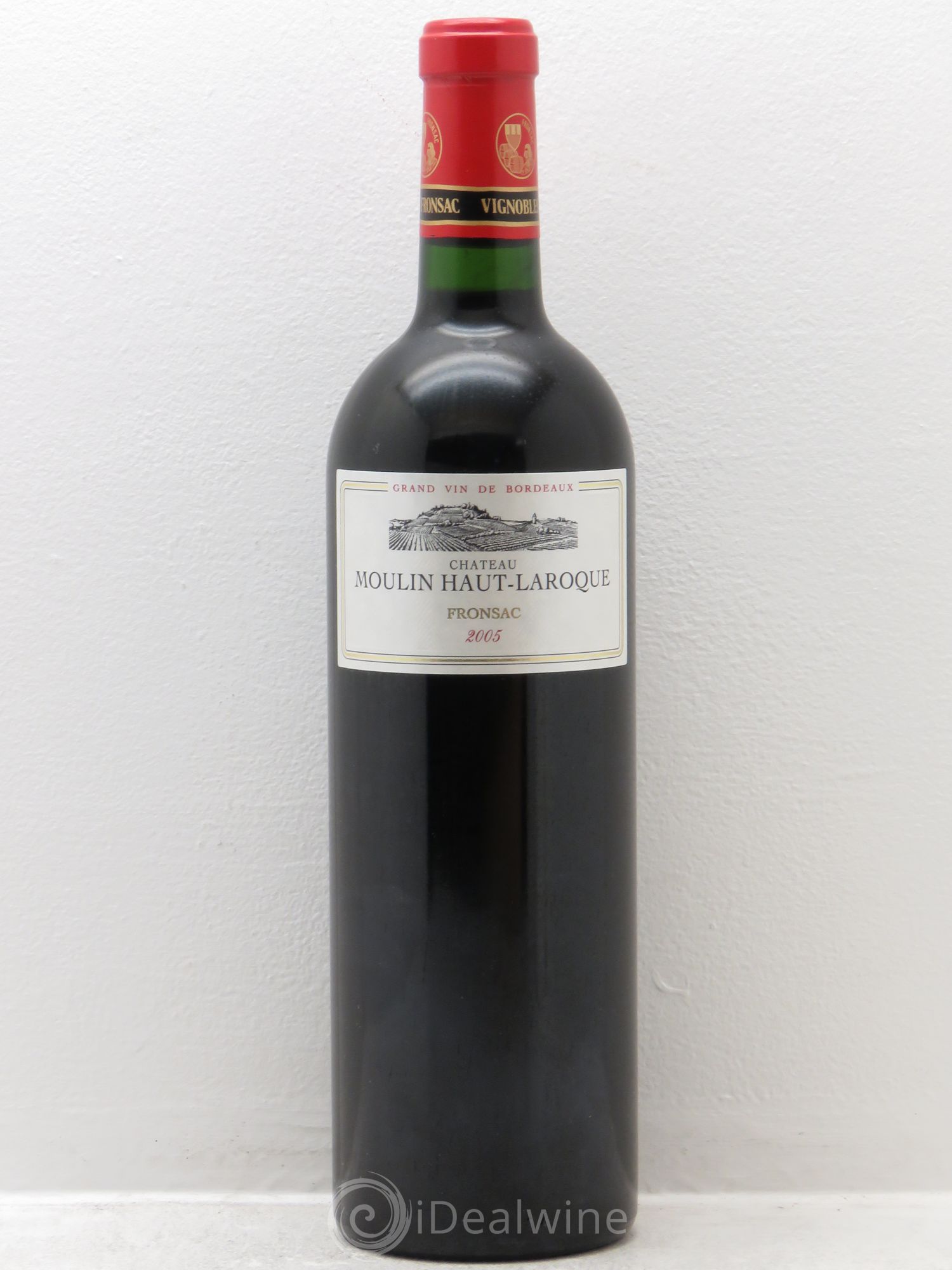 Fronsac Moulin Haut Laroque 2005 - Lot de 12 bouteilles - 0