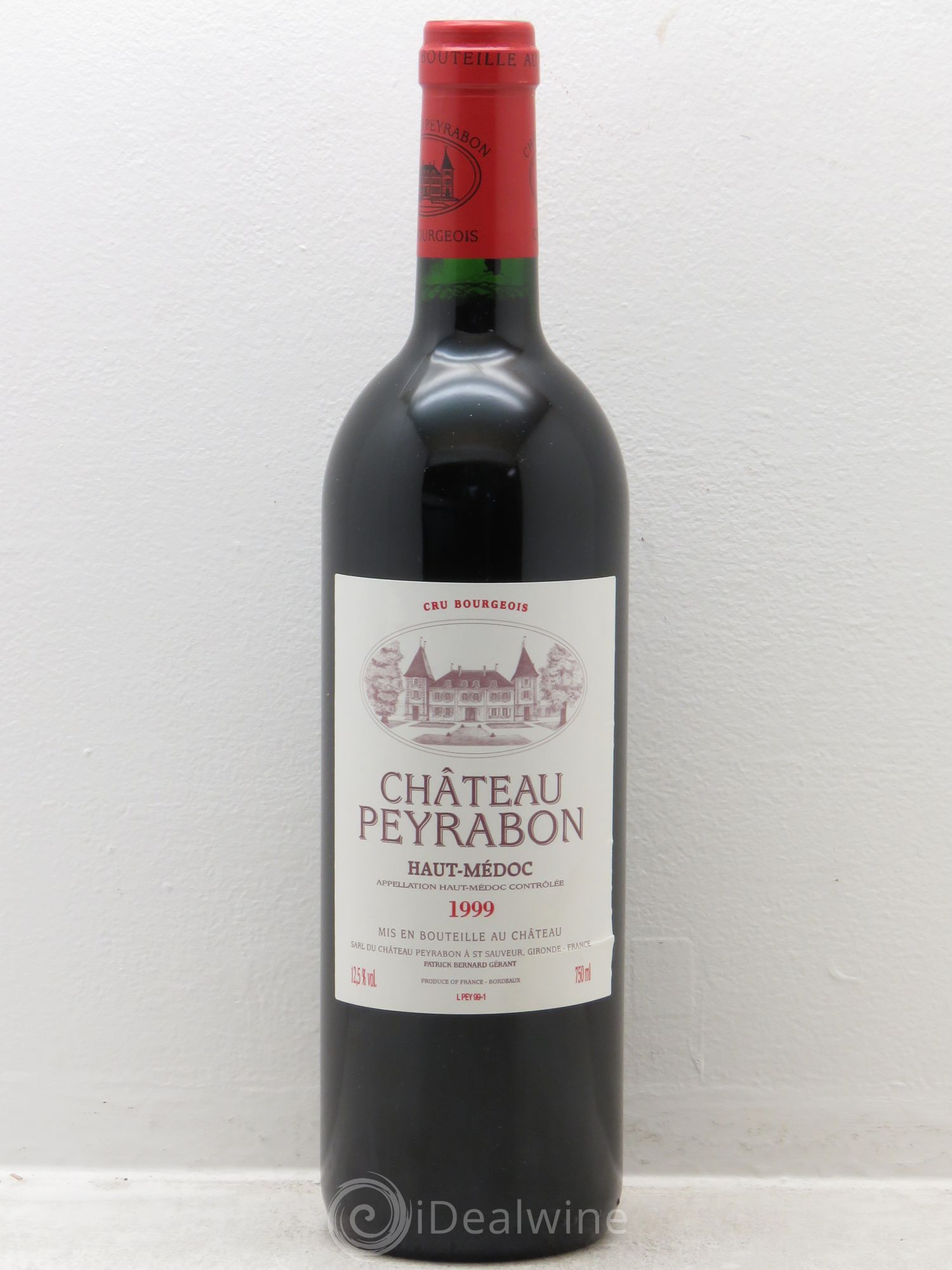 Château Peyrabon Cru Bourgeois 1999 - Lot de 12 bouteilles - 0