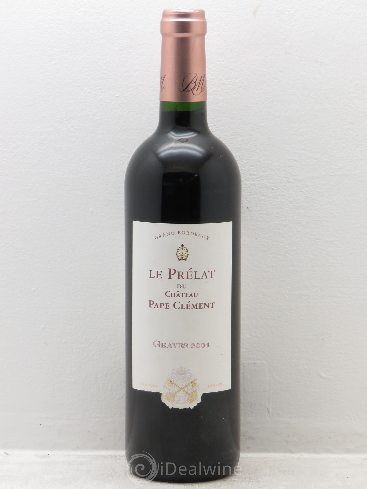 Pessac-Léognan Prélat du Pape Clément 2004 - Posten von 12 Flaschen - 0