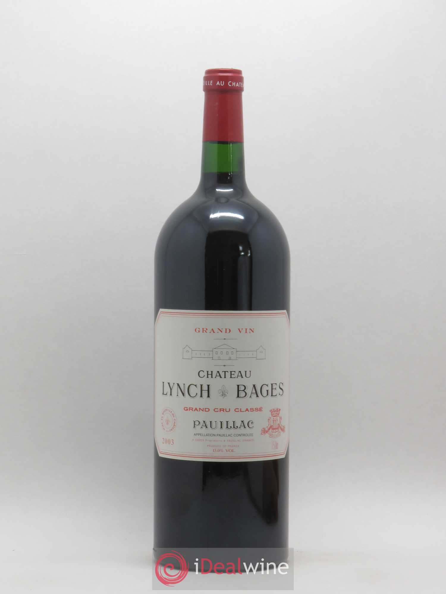 Château Lynch Bages 5ème Grand Cru Classé 2003 - Lot de 1 magnum - 0