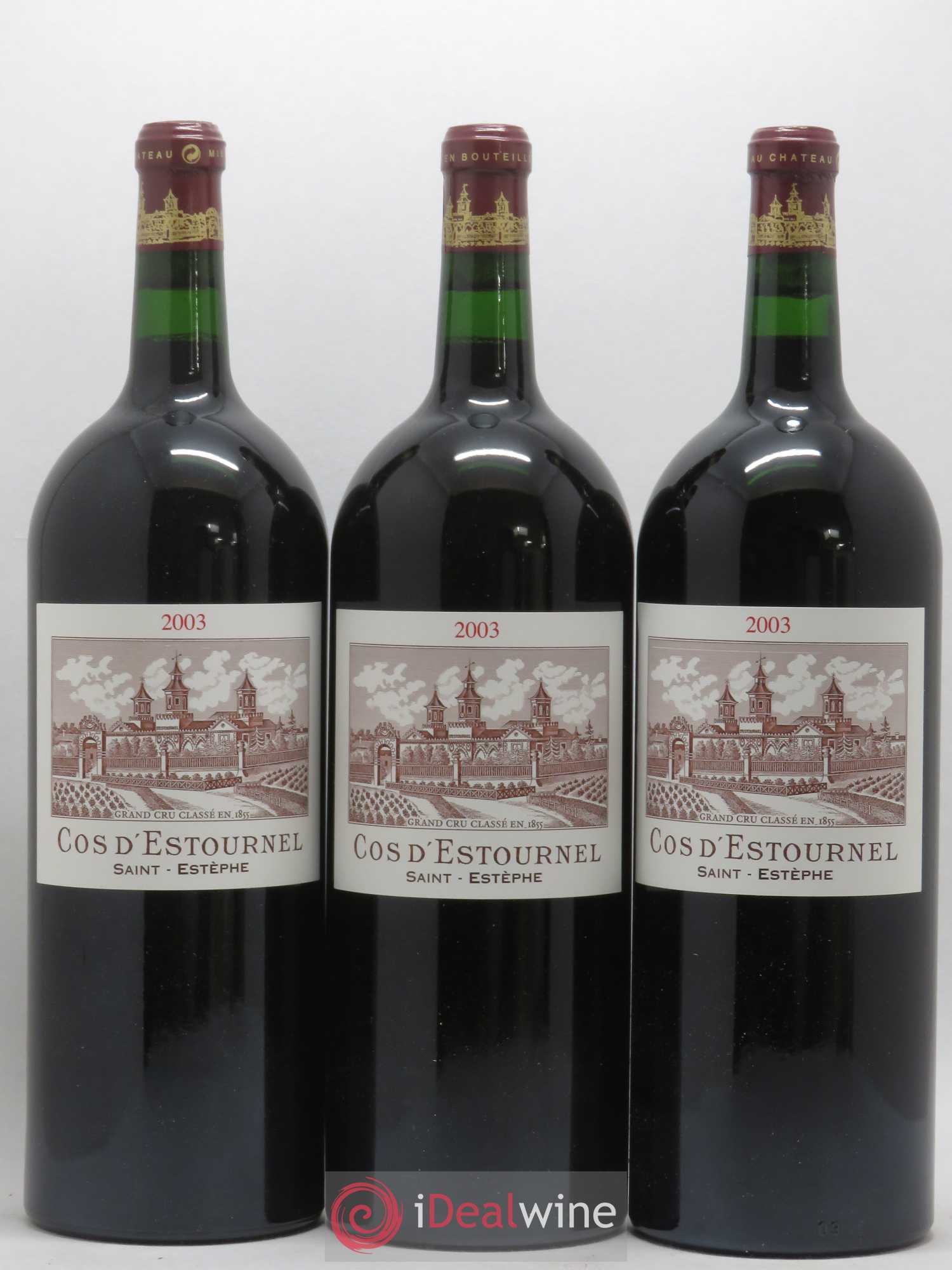 Cos d'Estournel 2ème Grand Cru Classé 2003 - Lot de 6 magnums - 1