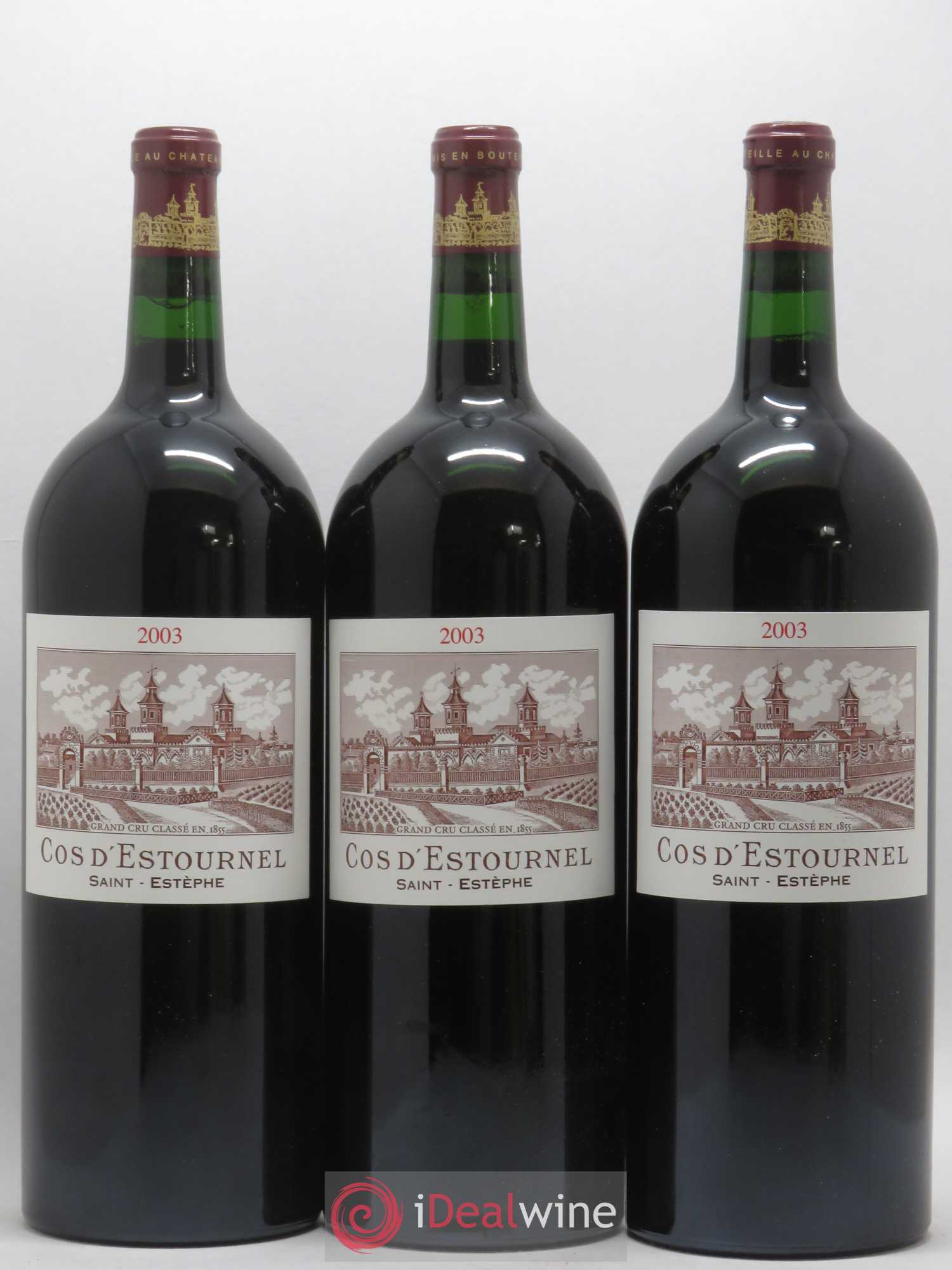 Cos d'Estournel 2ème Grand Cru Classé 2003 - Lot de 6 magnums - 3