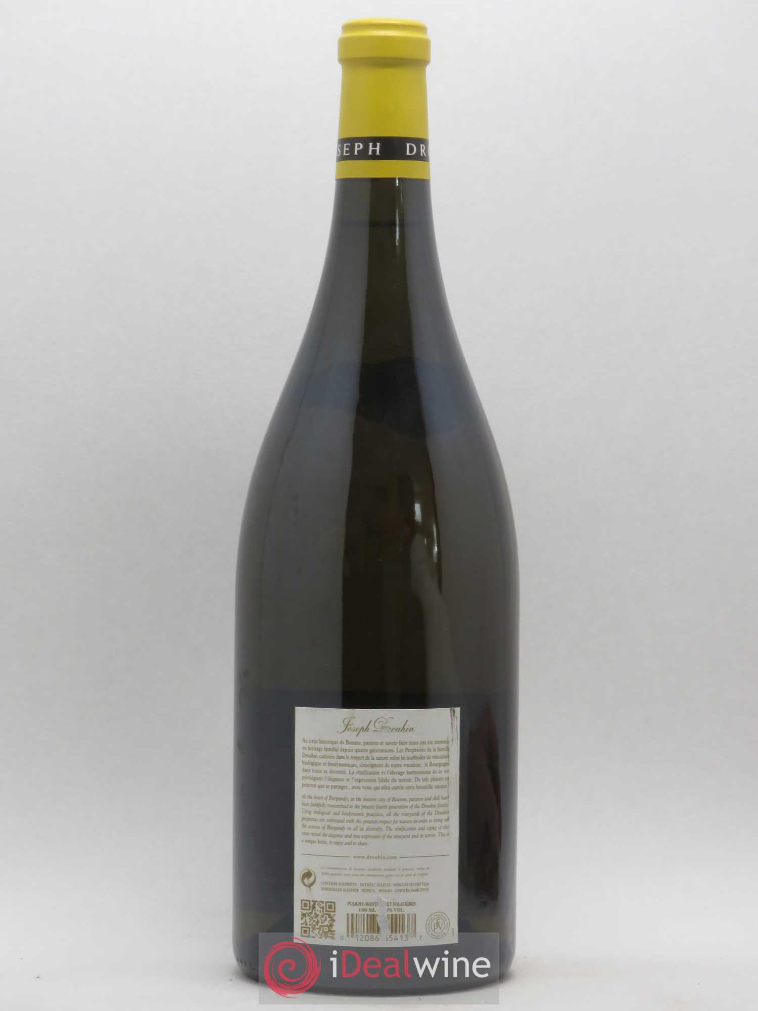 Puligny-Montrachet 1er Cru Folatières Joseph Drouhin 2009 - Lot de 1 magnum - 1