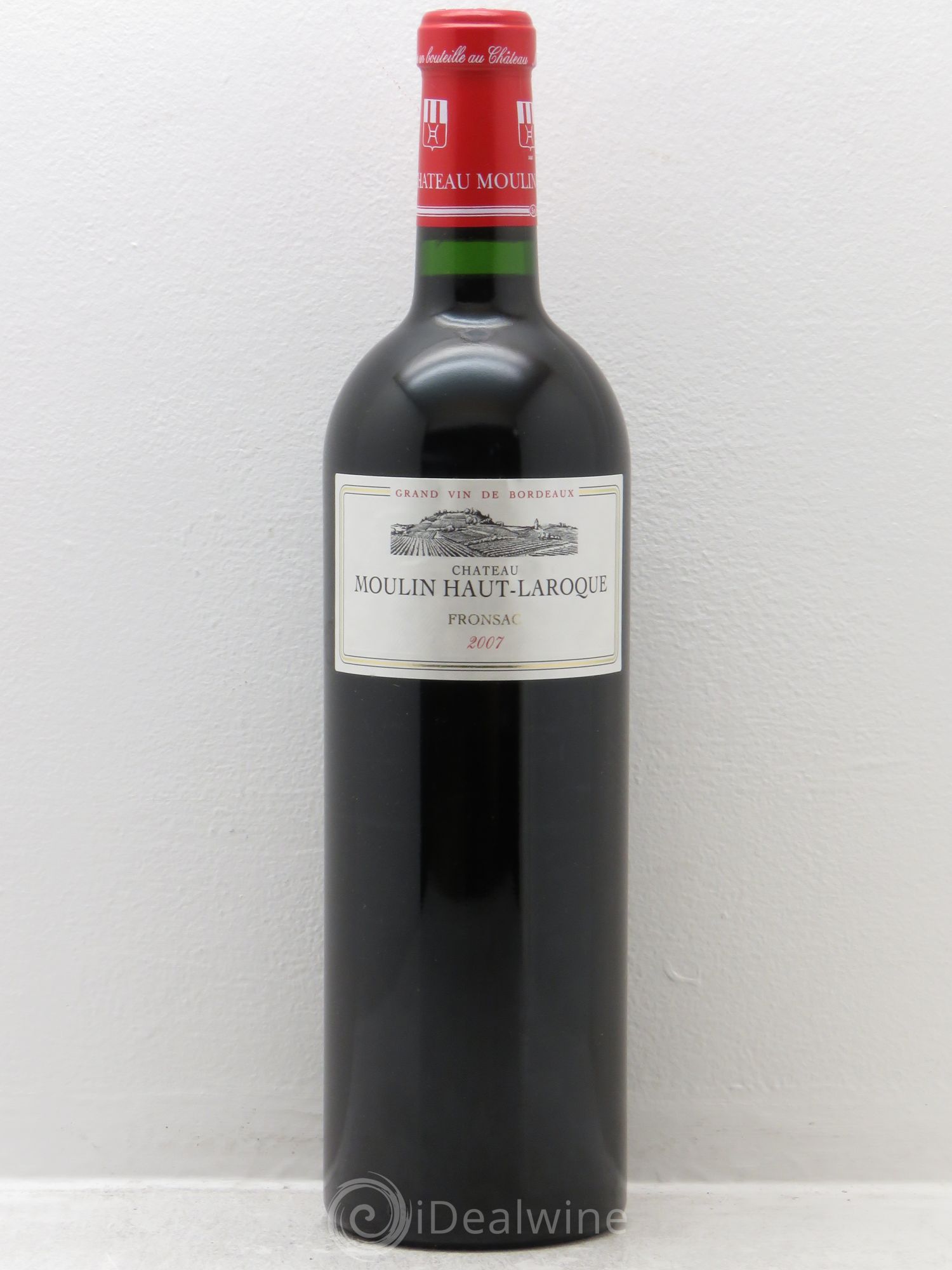 Fronsac Moulin Haut Laroque 2007 - Posten von 12 Flaschen - 0