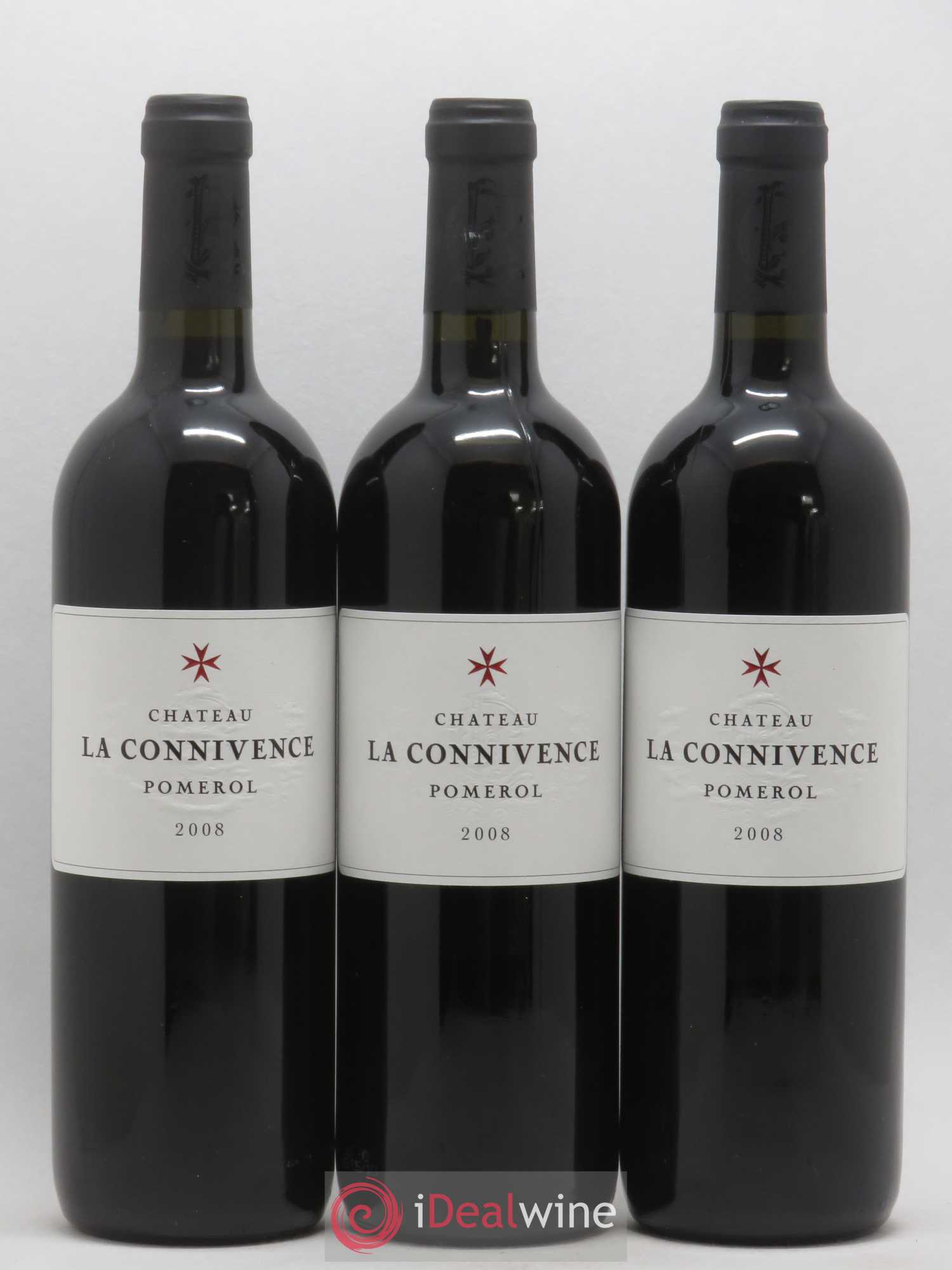 Pomerol La Connivence 2008 - Posten von 6 Flaschen - 1
