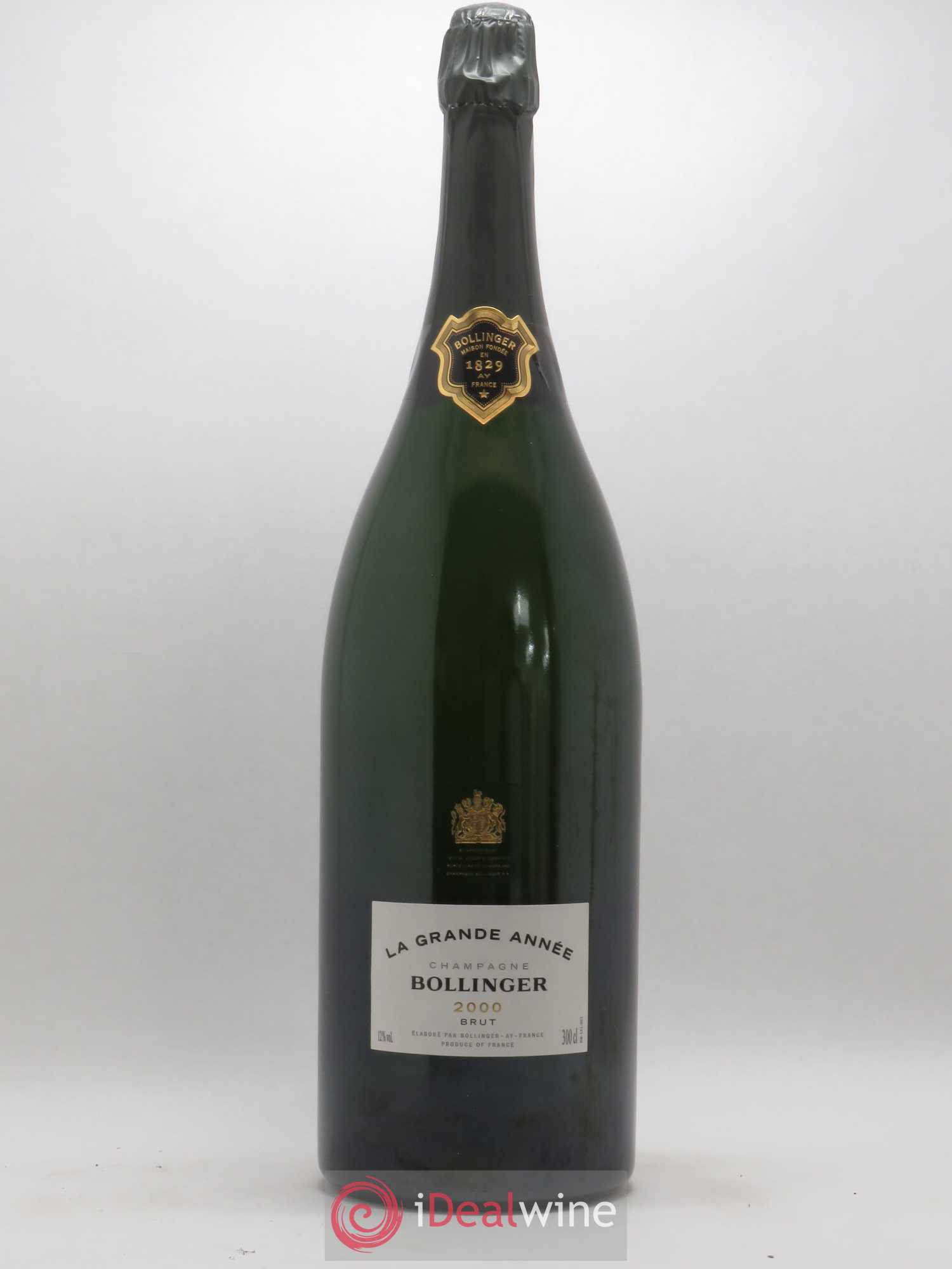 La Grande Année Brut Bollinger 2000 - Posten von 1 Doppel-Magnum - 0