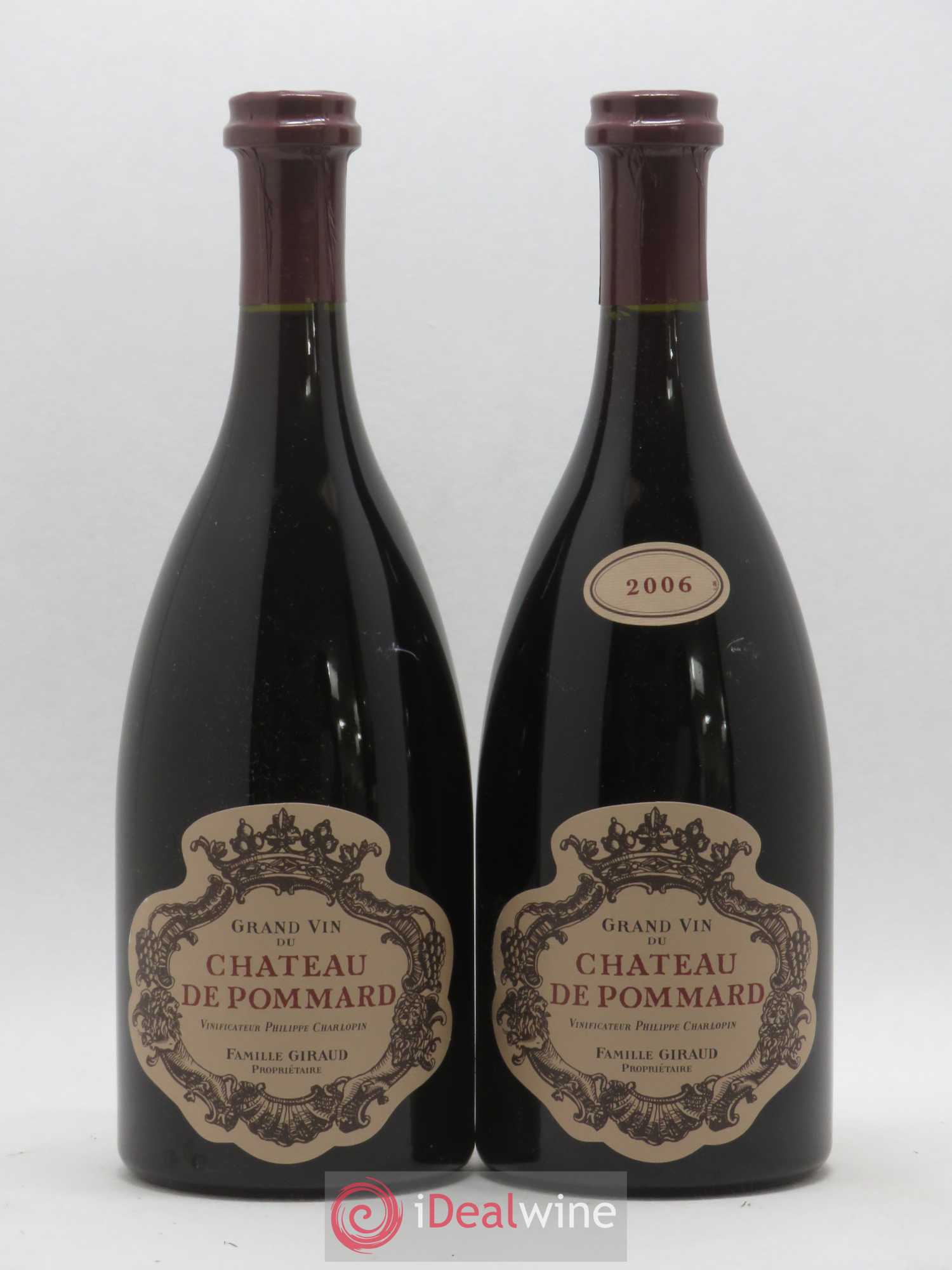 Pommard Château de Pommard 2006 - Lot de 2 bouteilles - 0