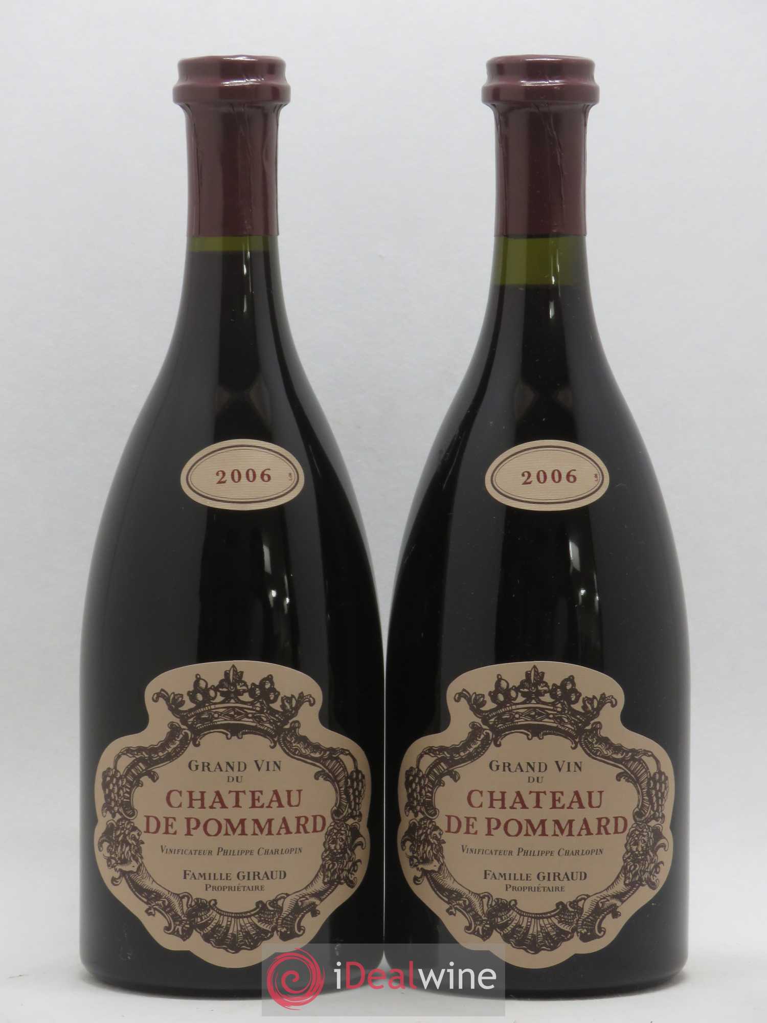 Pommard Château de Pommard 2006 - Lot de 2 bouteilles - 0