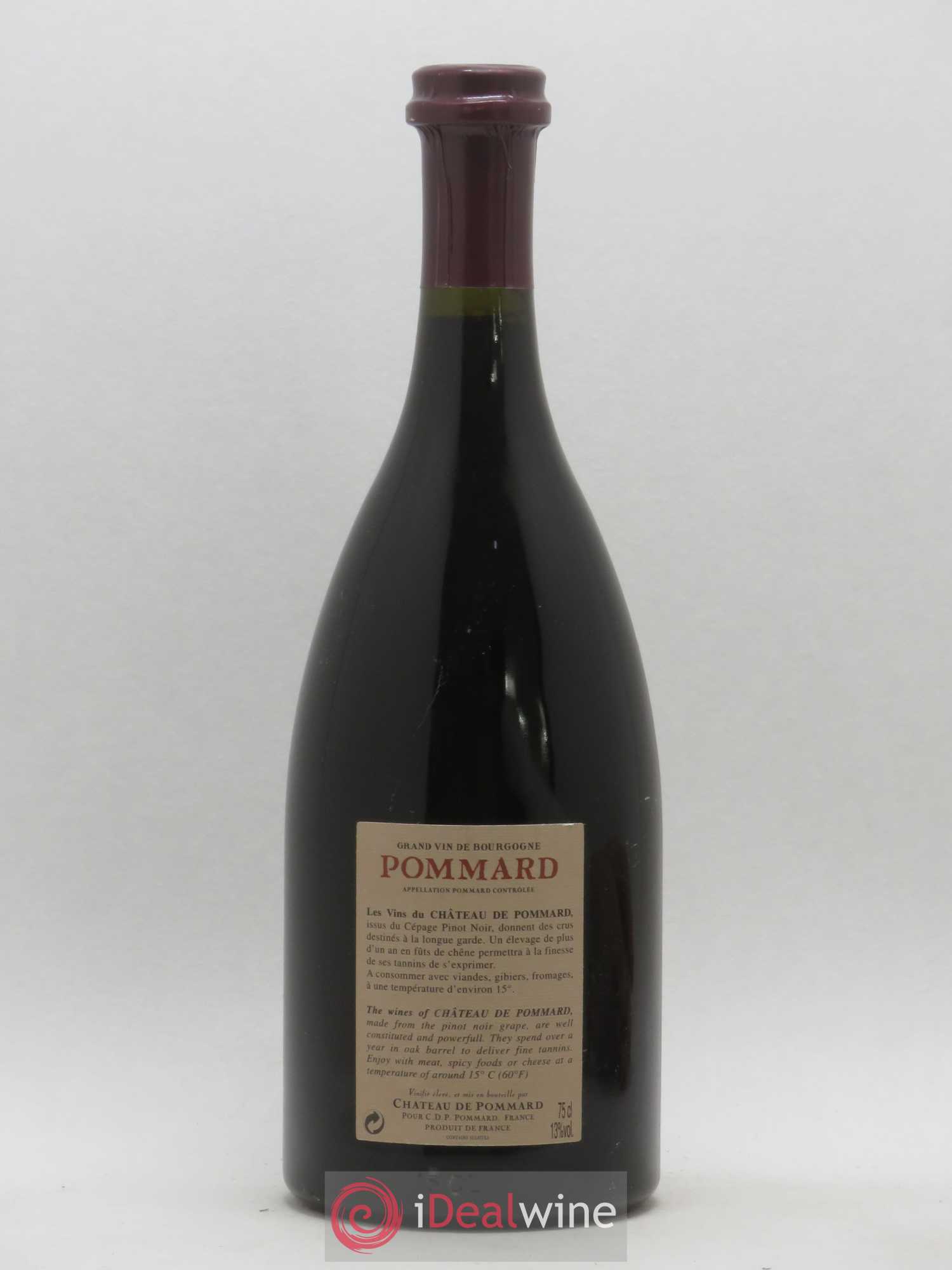 Pommard Château de Pommard 2003 - Lot de 1 bouteille - 1