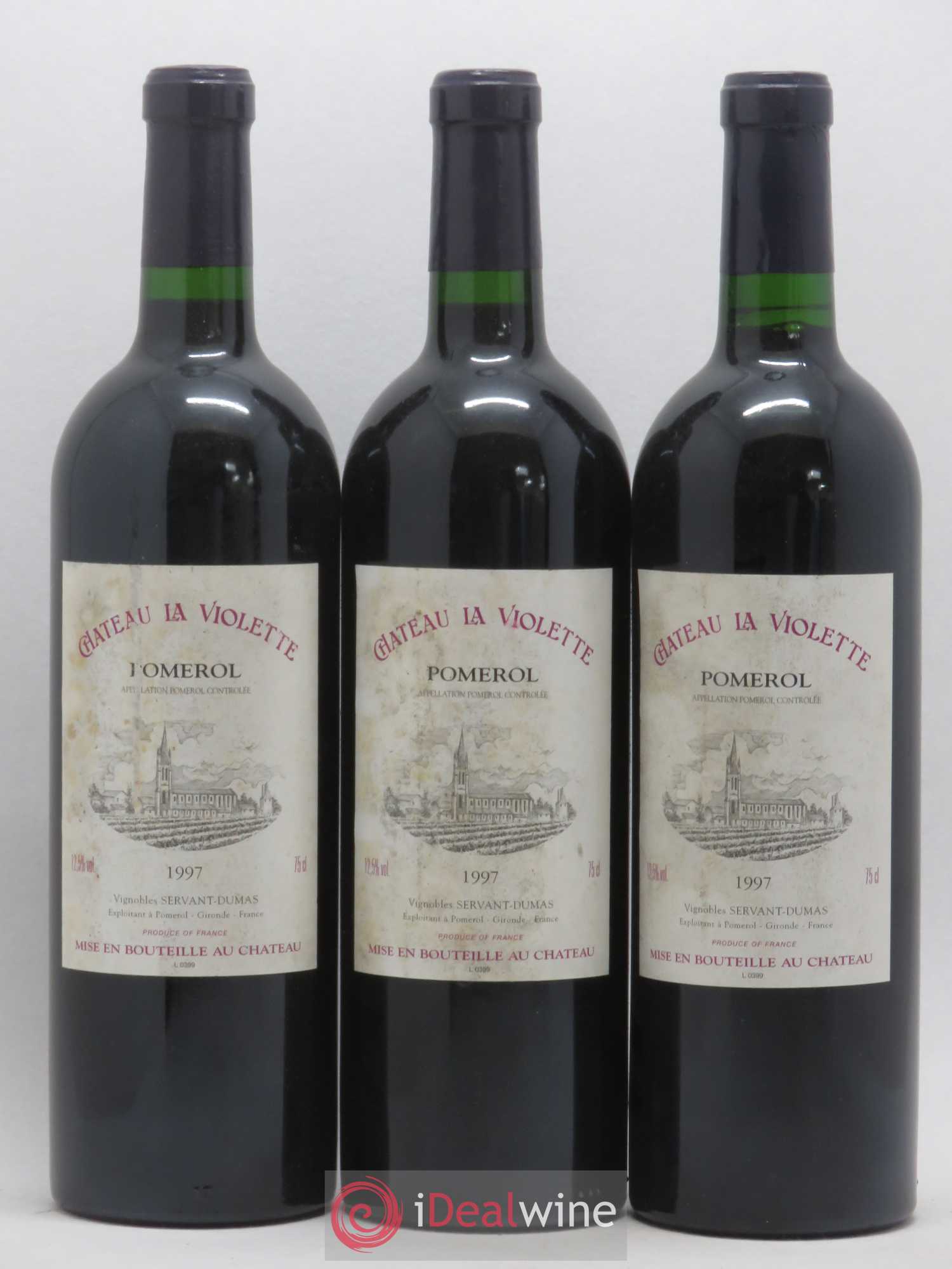 Château la Violette 1997 - Lot de 12 bouteilles - 1