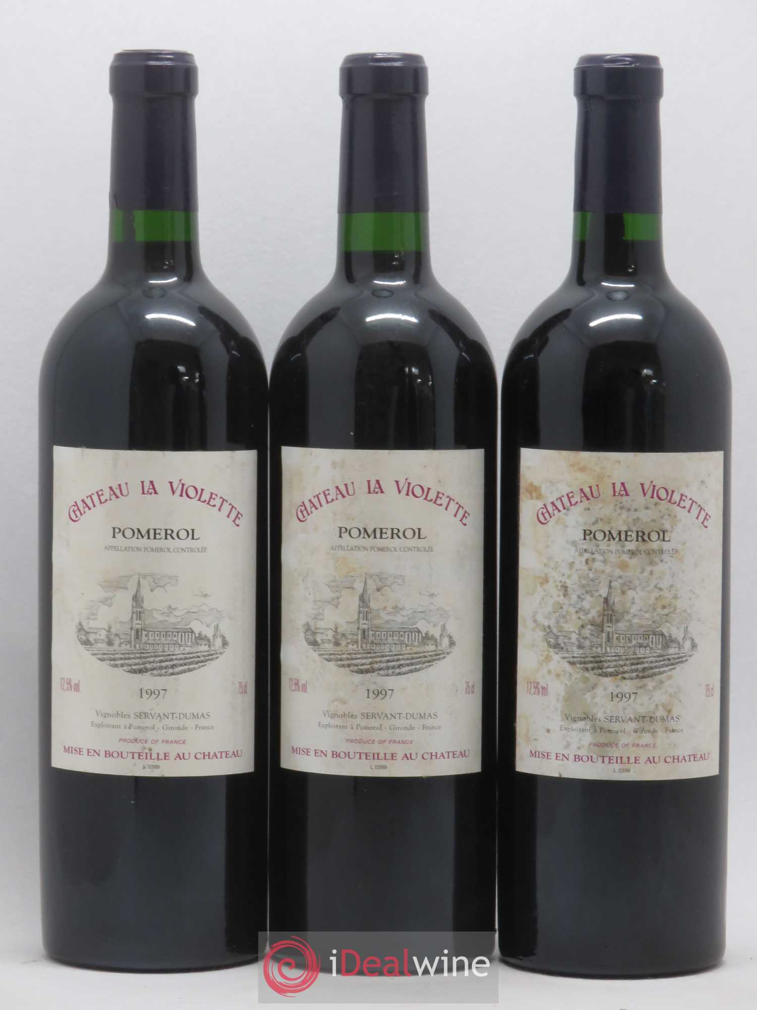 Château la Violette 1997 - Lot de 12 bouteilles - 2