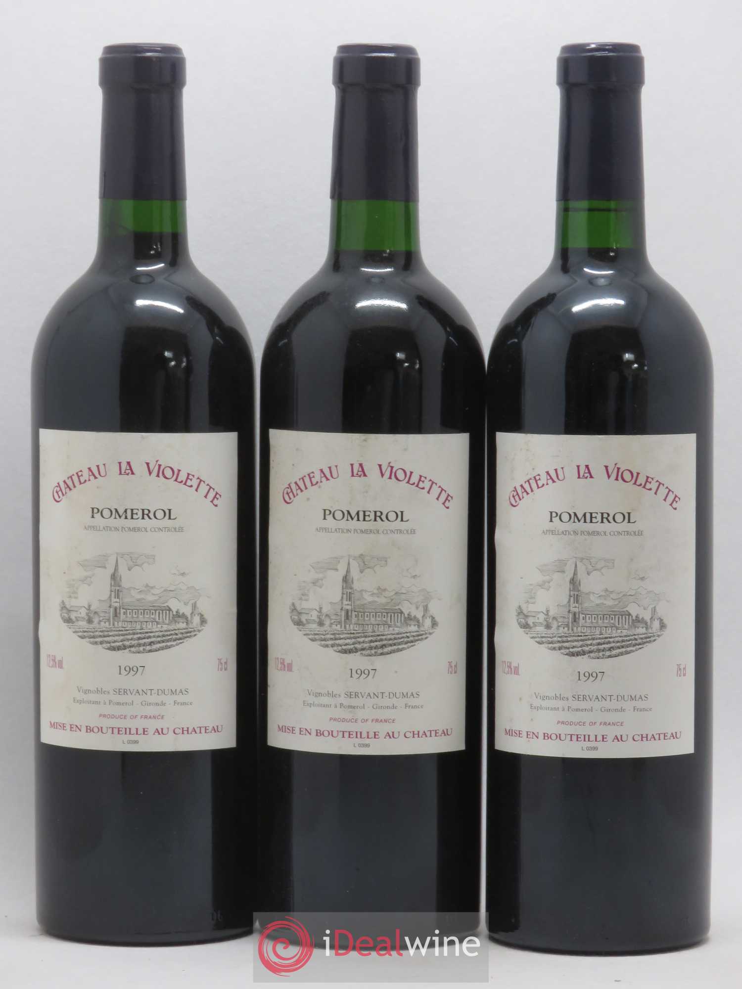 Château la Violette 1997 - Lot de 12 bouteilles - 3