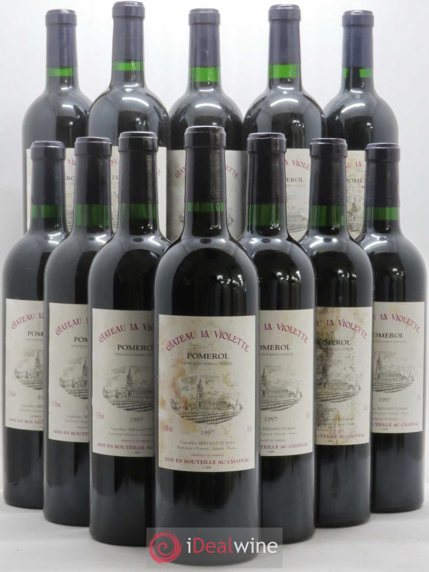 Château la Violette 1997 - Lot de 12 bouteilles - 0