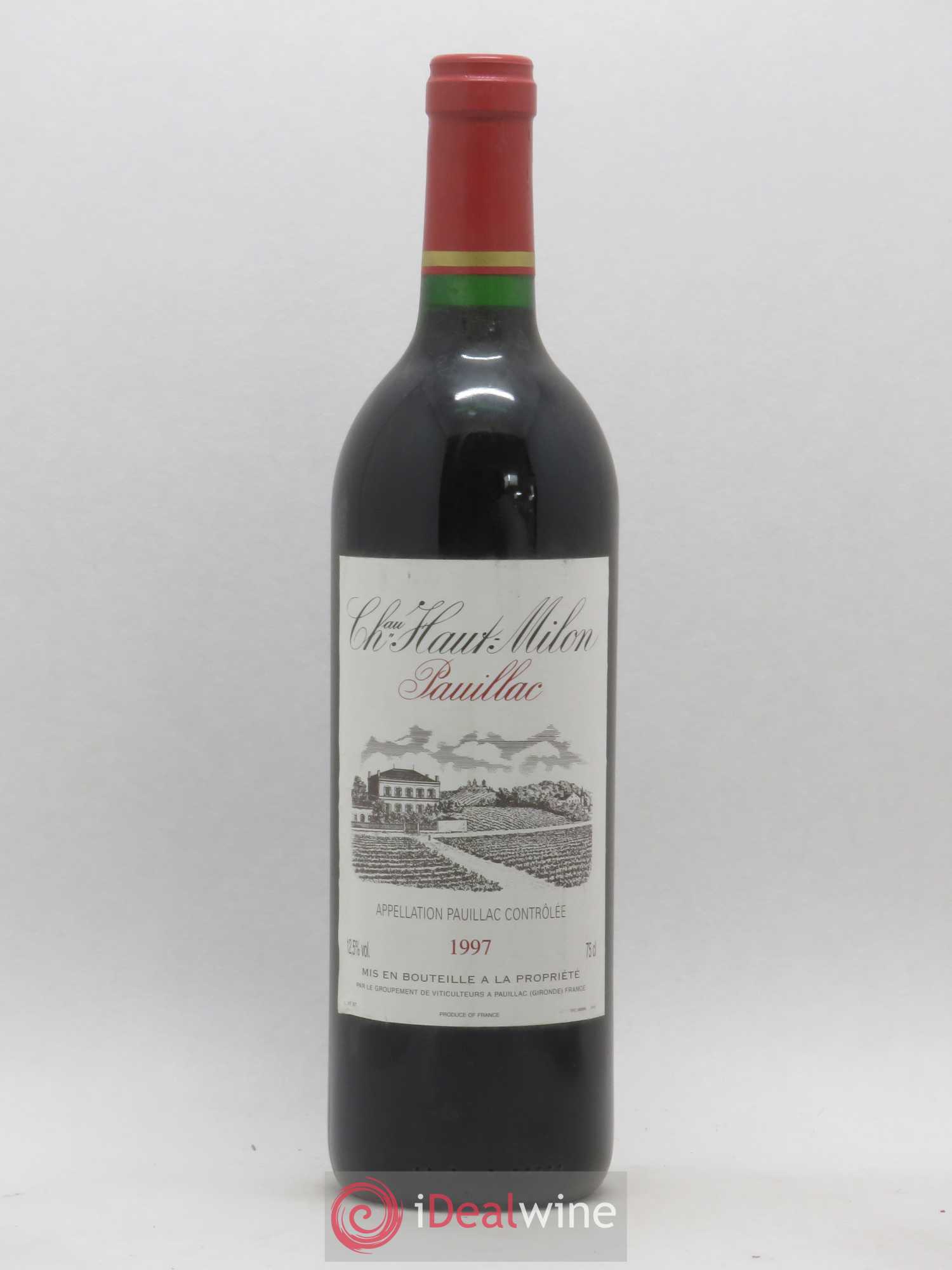 Pauillac Haut Milon 1997 - Lot de 1 bouteille - 0