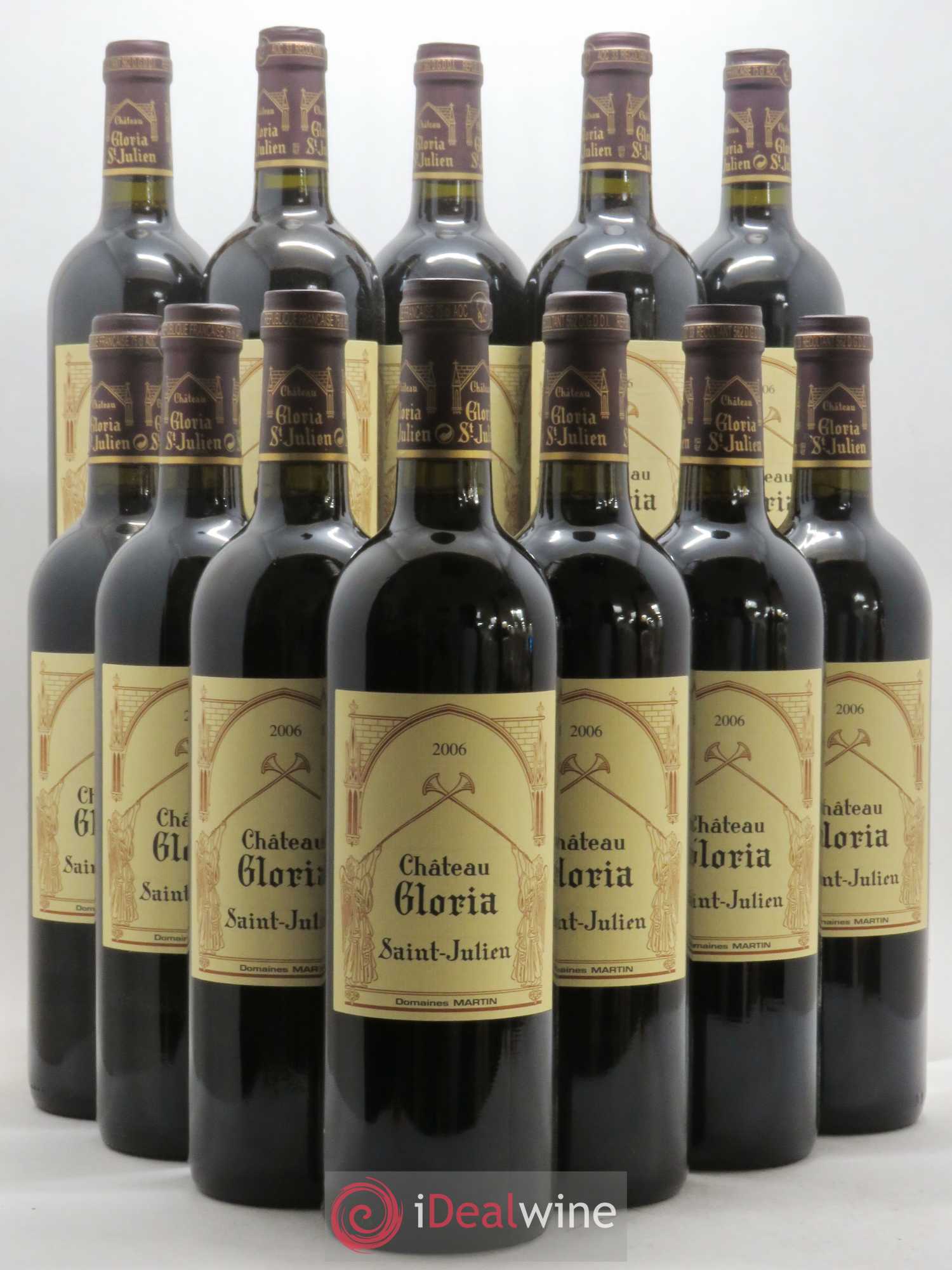 Château Gloria 2006 - Lot de 12 bouteilles - 0