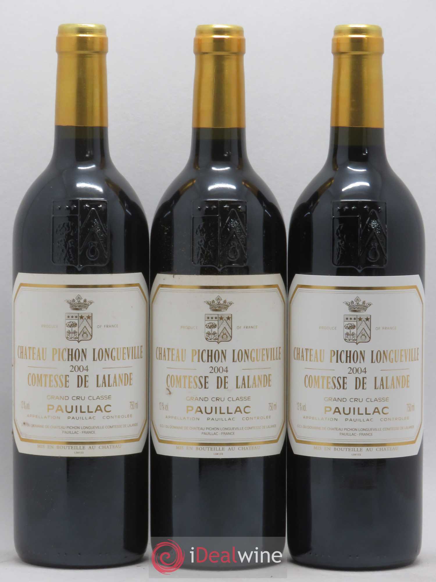 Château Pichon Longueville Comtesse de Lalande 2ème Grand Cru Classé 2004 - Lot de 12 bouteilles - 2