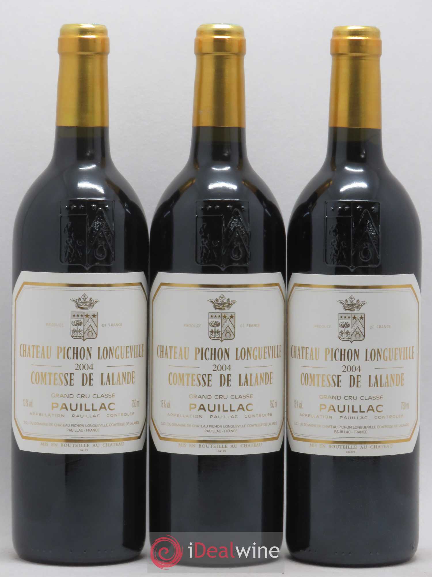 Château Pichon Longueville Comtesse de Lalande 2ème Grand Cru Classé 2004 - Lot de 12 bouteilles - 3