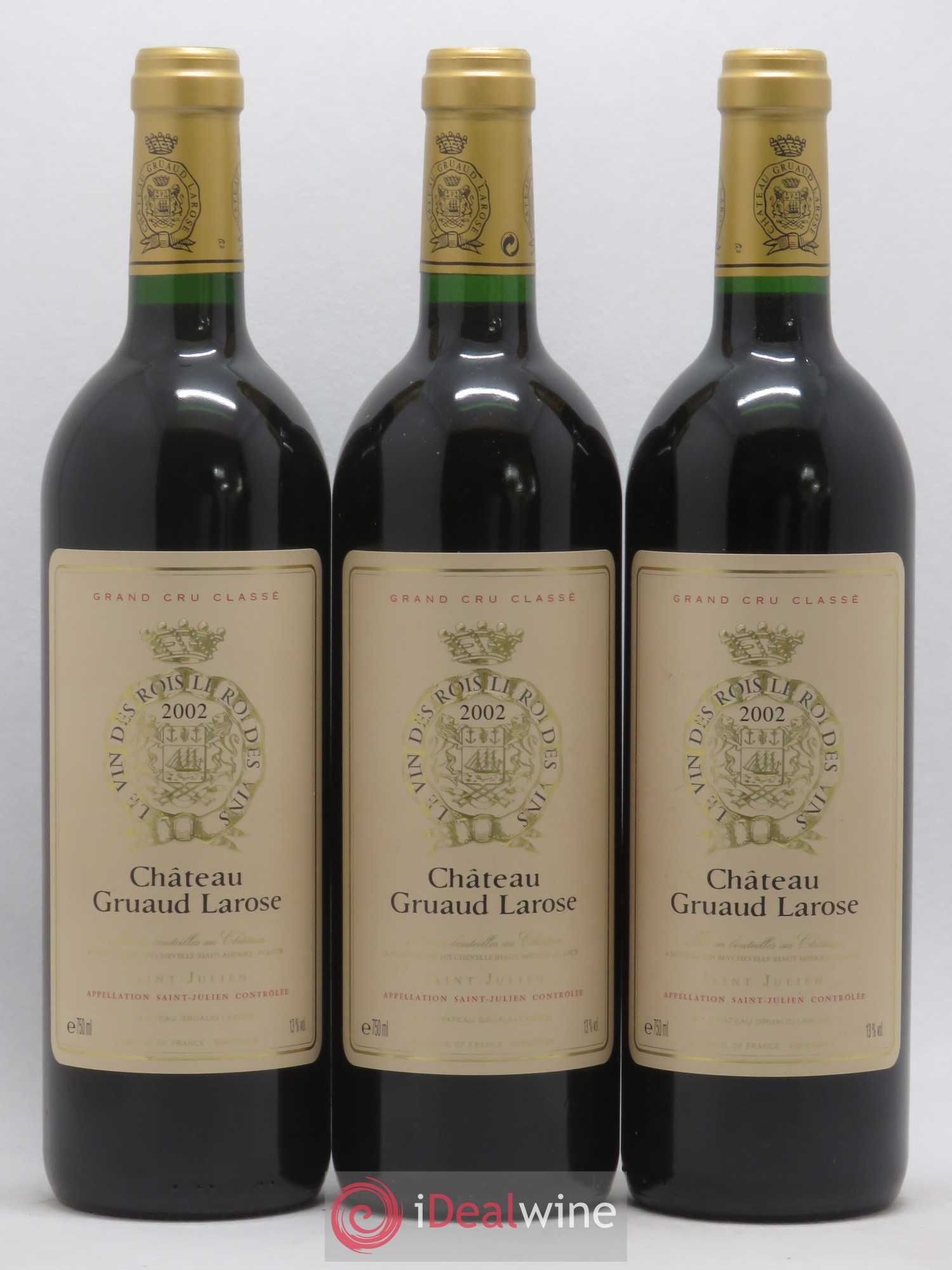 Château Gruaud Larose 2ème Grand Cru Classé 2002 - Lot de 12 bouteilles - 2