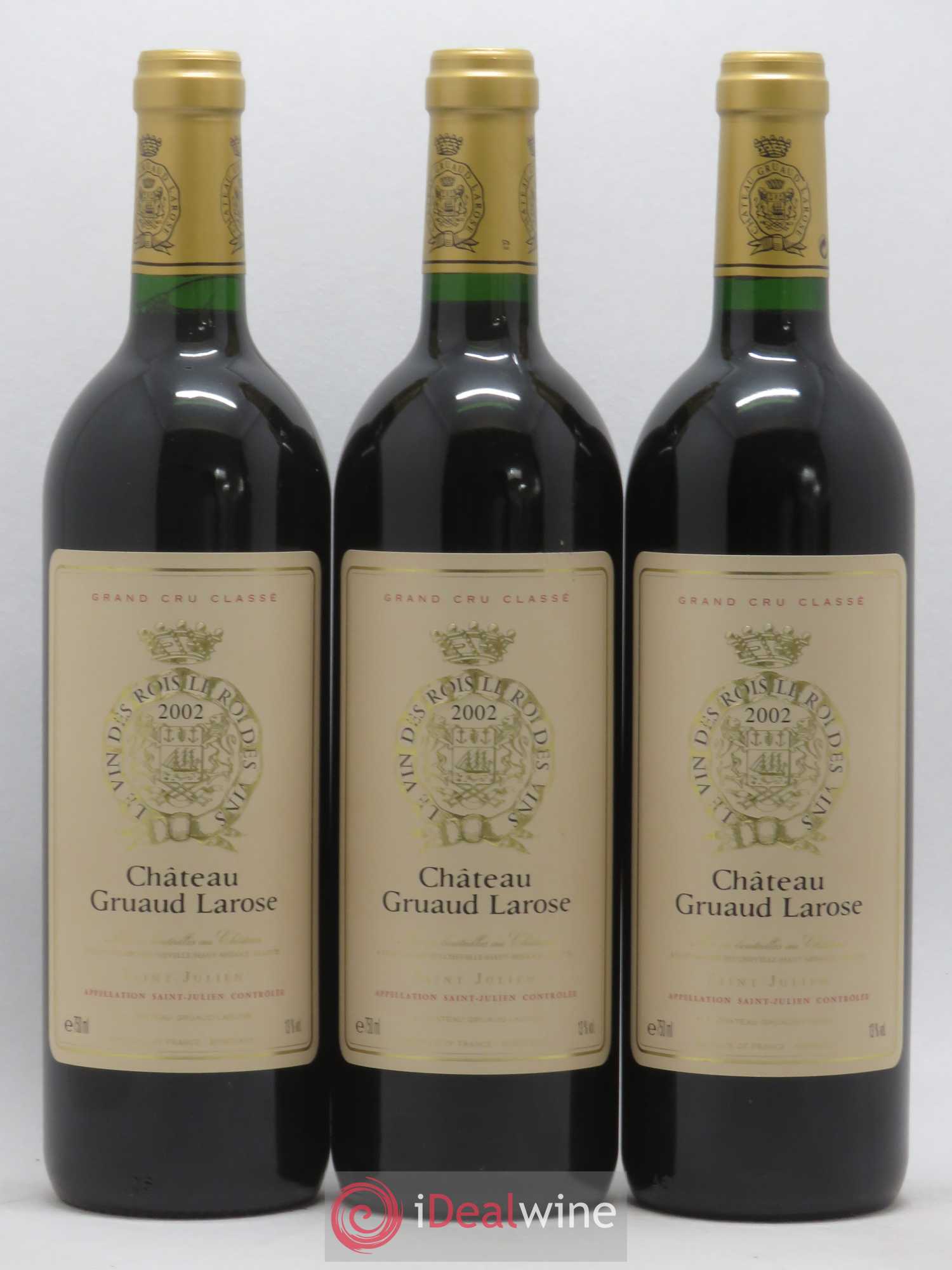 Château Gruaud Larose 2ème Grand Cru Classé 2002 - Lot de 12 bouteilles - 3