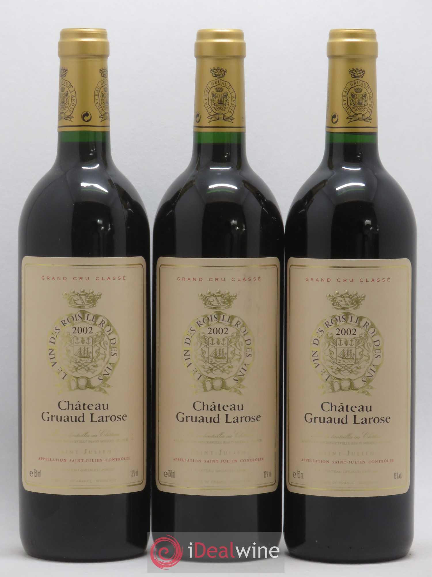 Château Gruaud Larose 2ème Grand Cru Classé 2002 - Lot de 12 bouteilles - 4