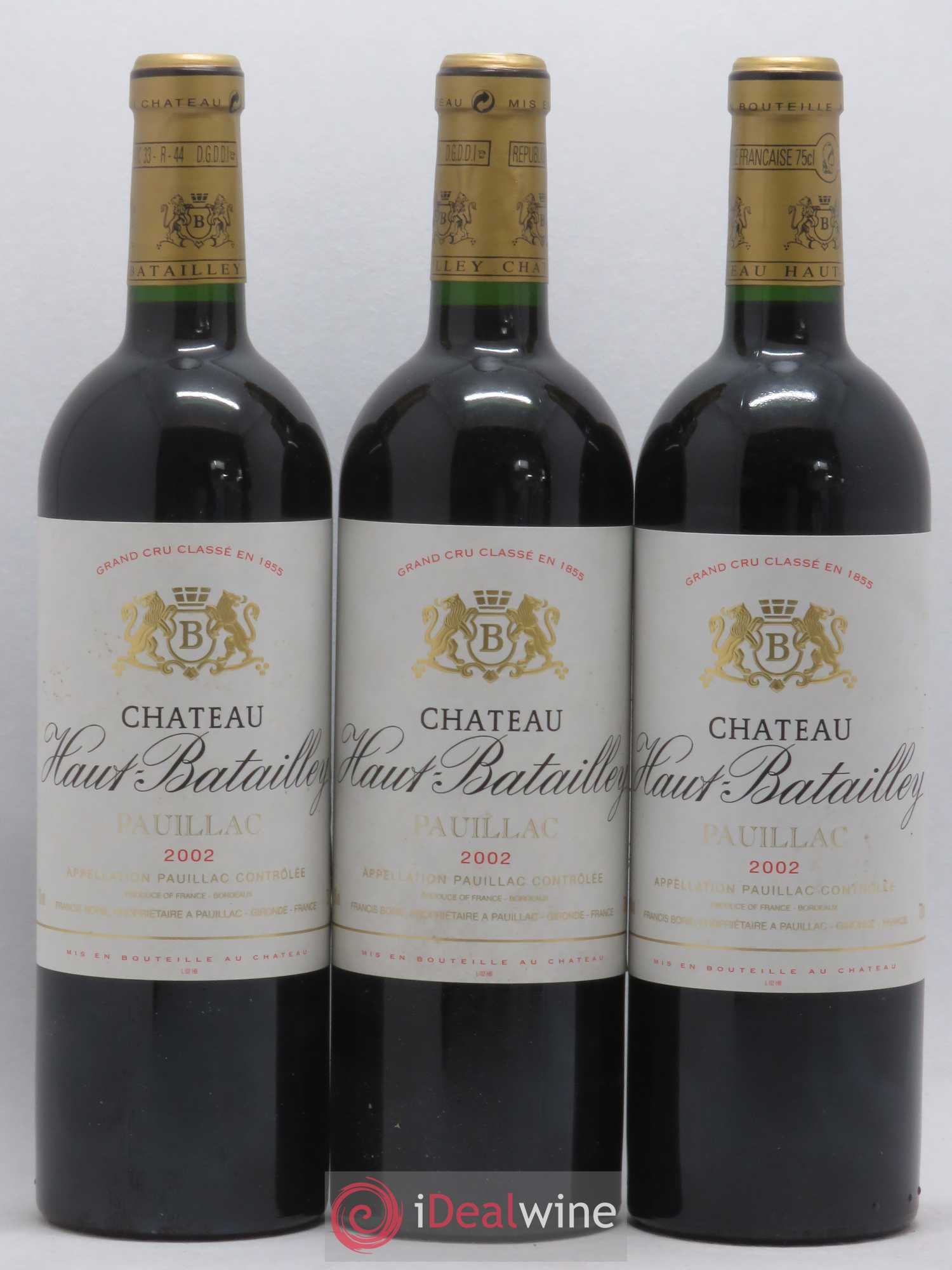 Château Haut Batailley 5ème Grand Cru Classé 2002 - Lot de 11 bouteilles - 2