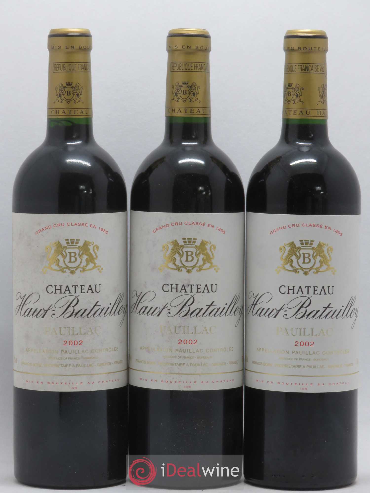 Château Haut Batailley 5ème Grand Cru Classé 2002 - Lot de 11 bouteilles - 3