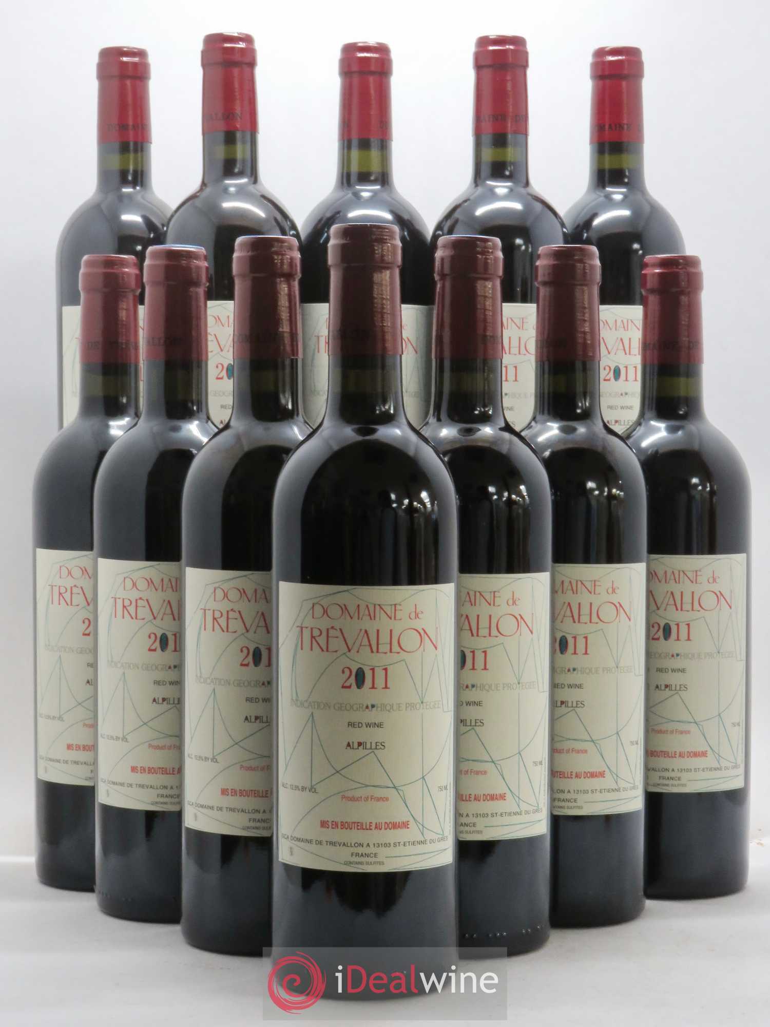 Alpilles Trévallon (Domaine de) Eloi Dürrbach 2011 - Lot de 12 bouteilles - 0