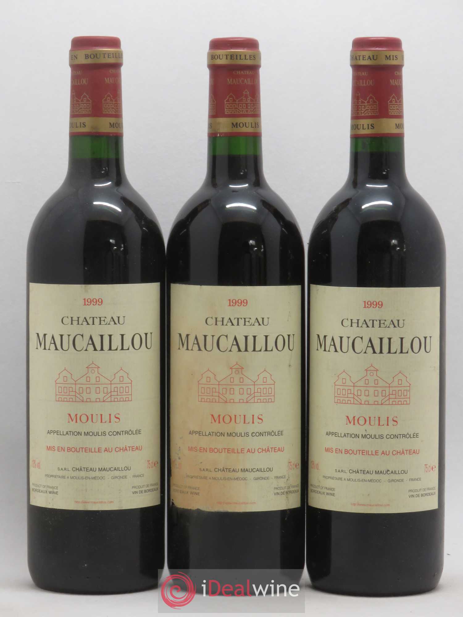 Château Maucaillou 1999 - Lot de 12 bouteilles - 2
