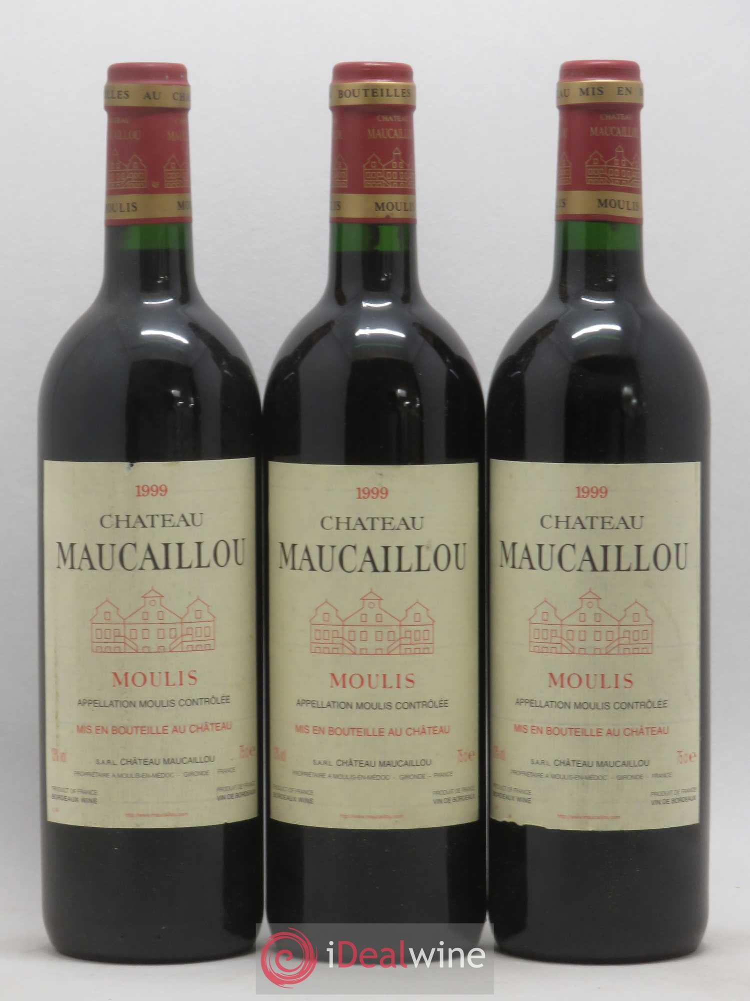 Château Maucaillou 1999 - Lot de 12 bouteilles - 4