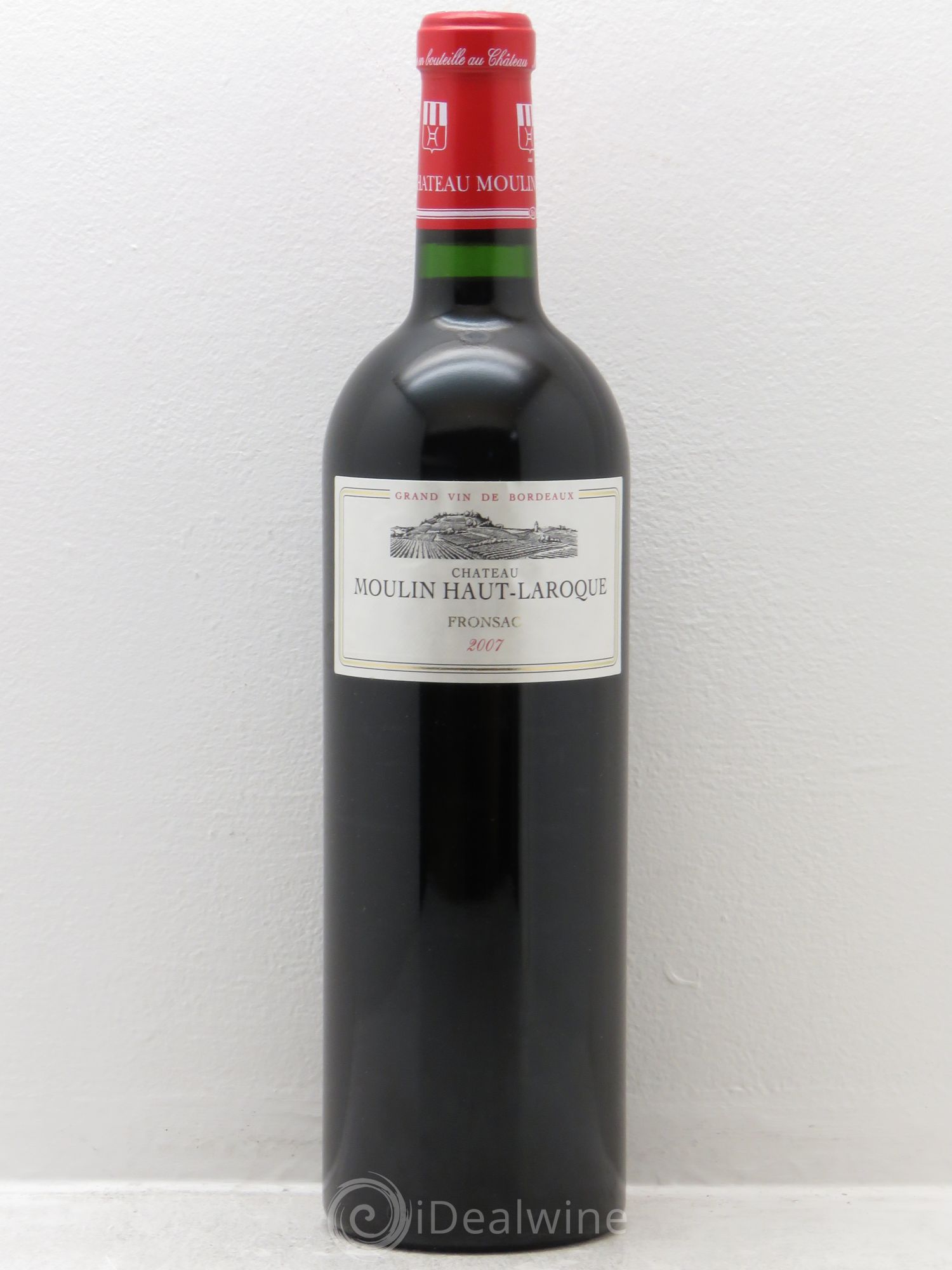 Fronsac Moulin Haut Laroque 2007 - Posten von 12 Flaschen - 0