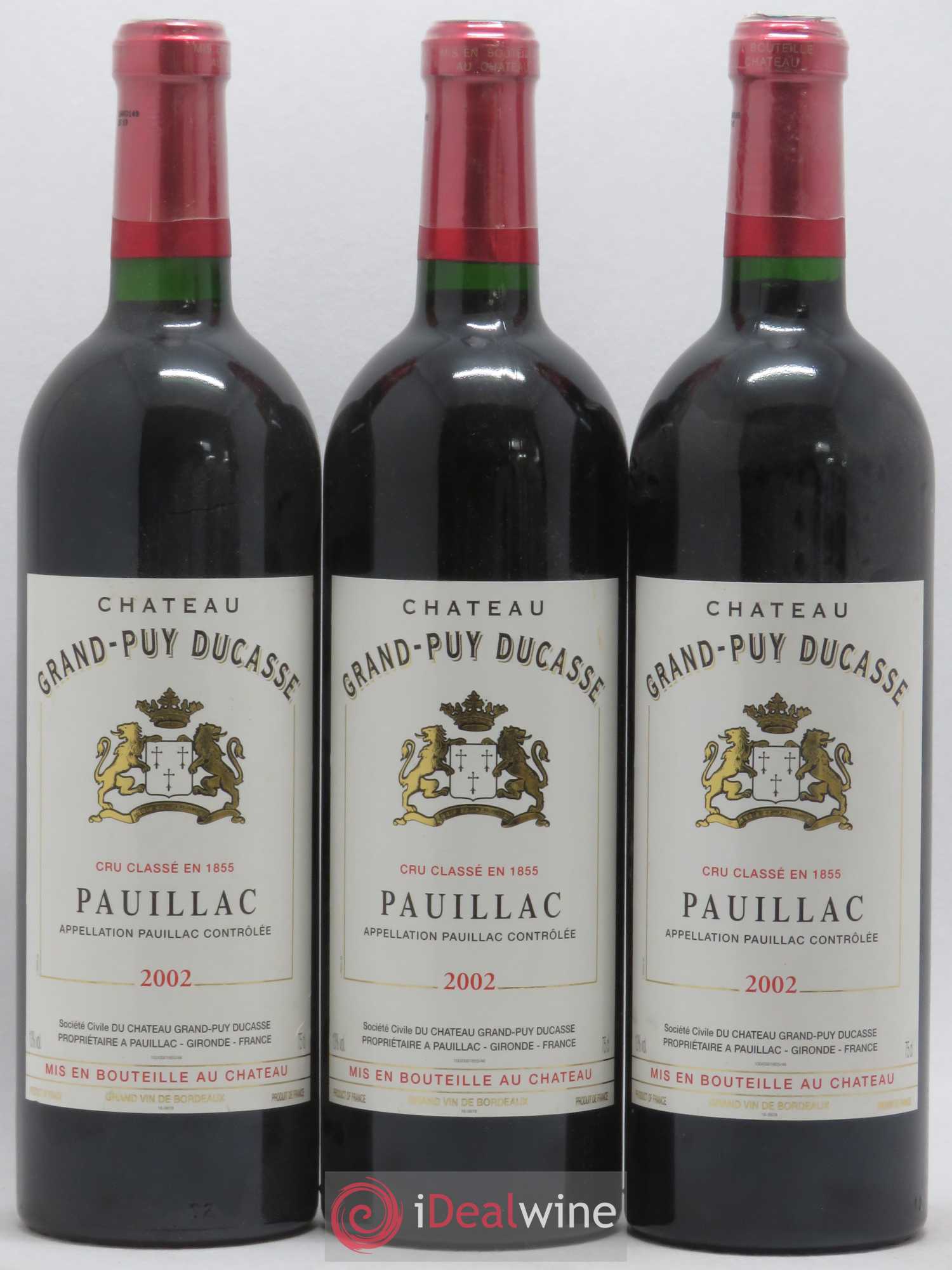 Château Grand Puy Ducasse 5ème Grand Cru Classé 2002 - Lot de 12 bouteilles - 3